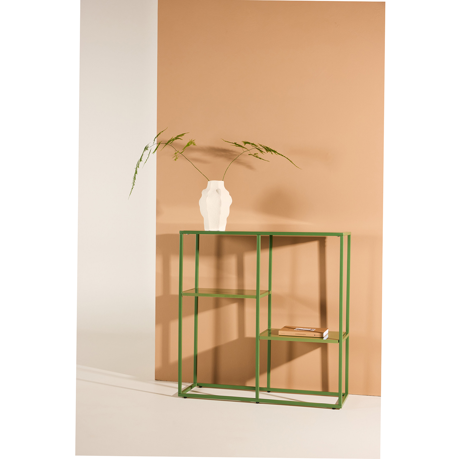 Avlastningsbord Venture Home Staal med Öppet Hyllsystem