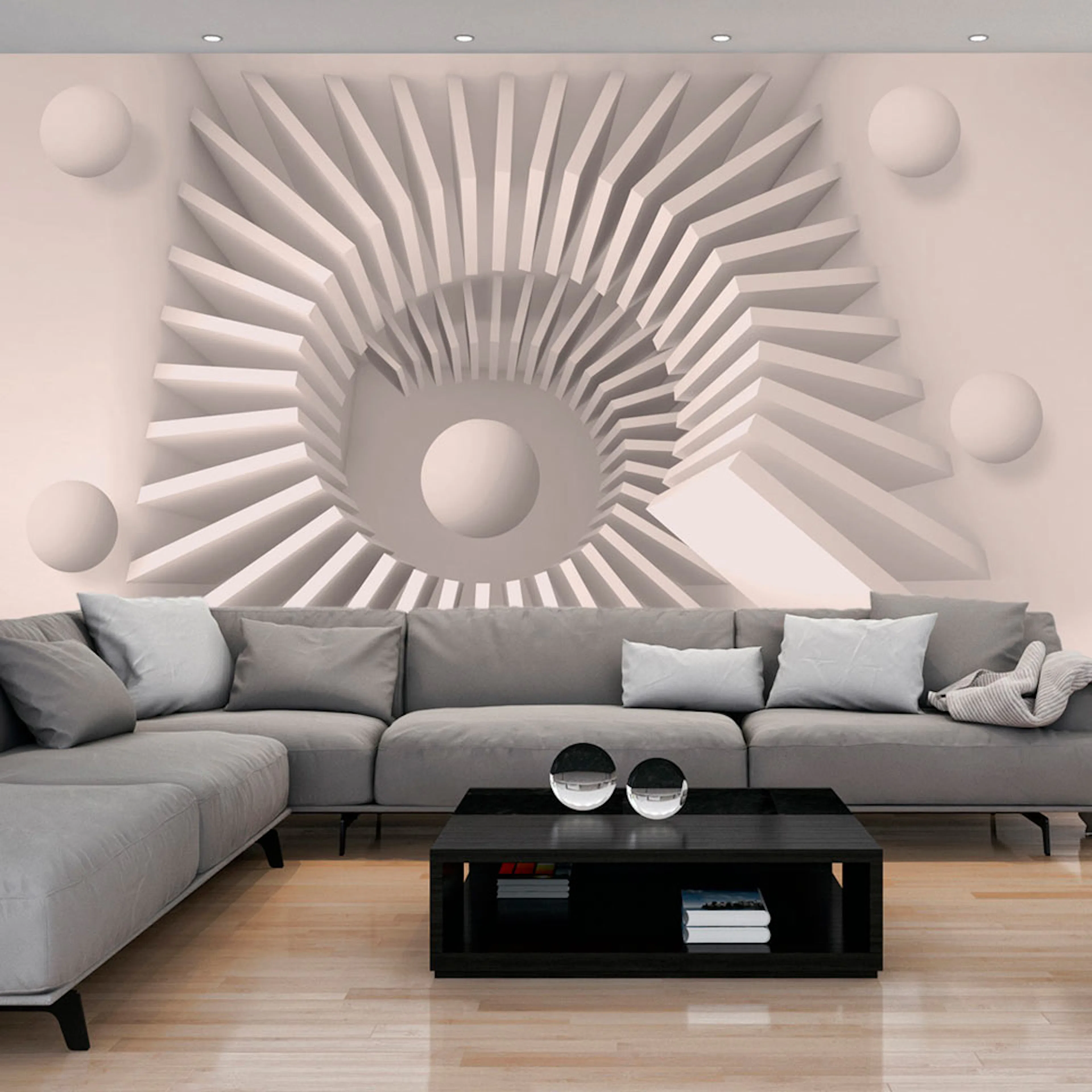 Fototapet Arkiio White Dahlia 3D