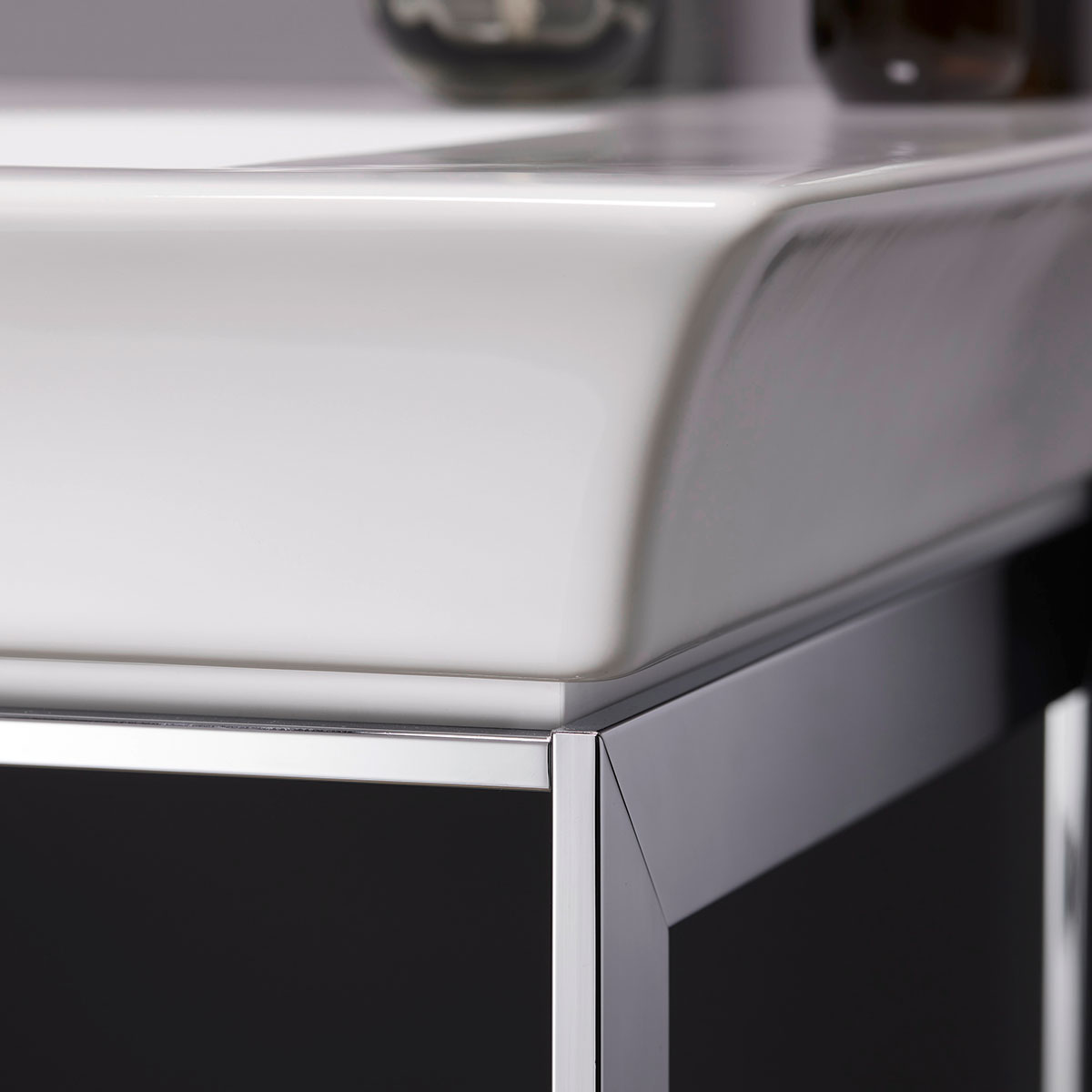 Tvättställ Vit Högblank 1055 mm 1055x490 mm, Hål för Blandare: Ja