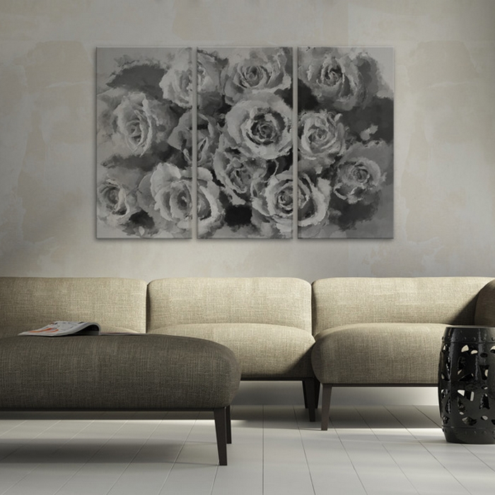Tavla Arkiio Tolv Roses Triptych