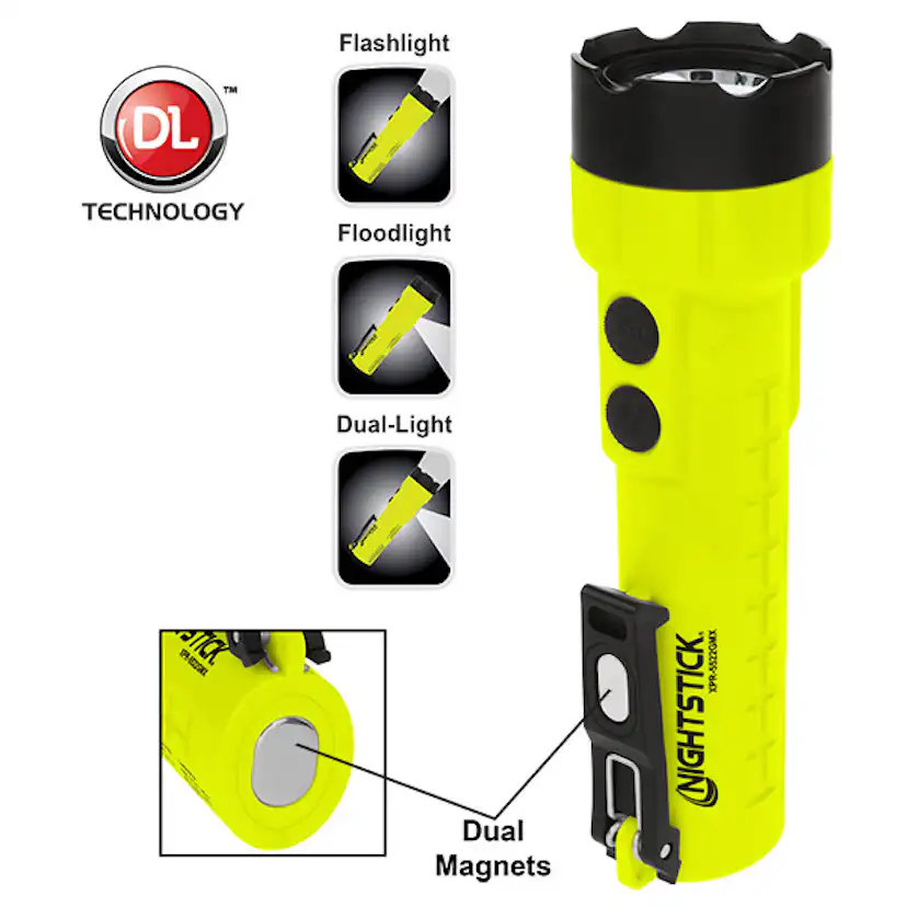 Ficklampa Nightstick XPR-5522GMX LED ATEX Med Magnet