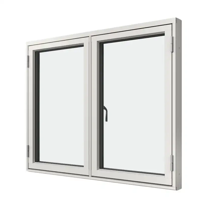 Sidohängt Fönster Elitfönster Original Aluminium 2-Luft