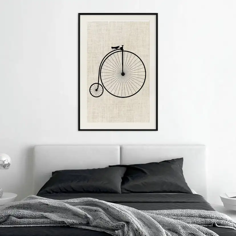 Poster Artgeist Affisch Vintage Bicycle