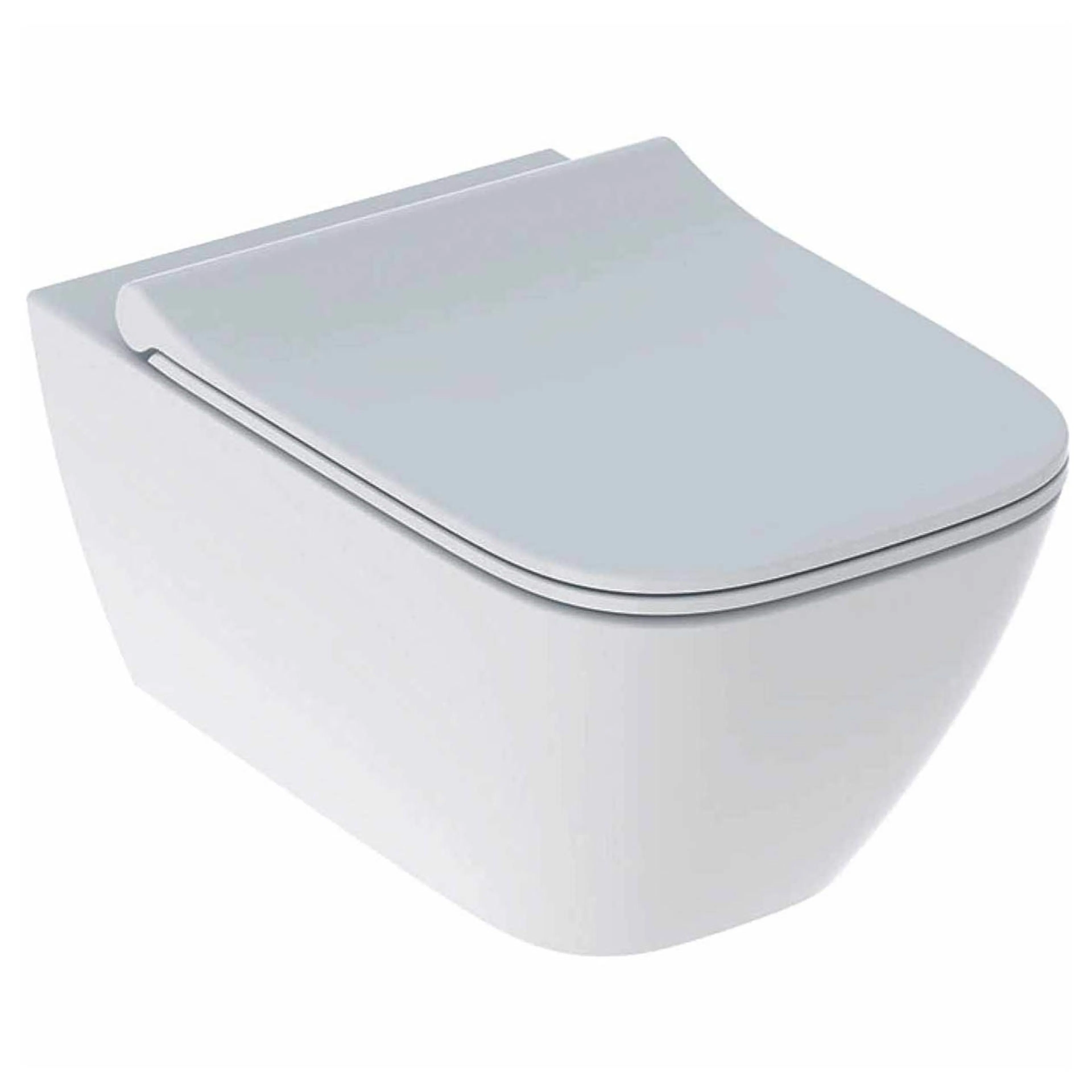 Vägghängd Toalettstol Geberit Smyle Square Rimfree 500.685.01.1