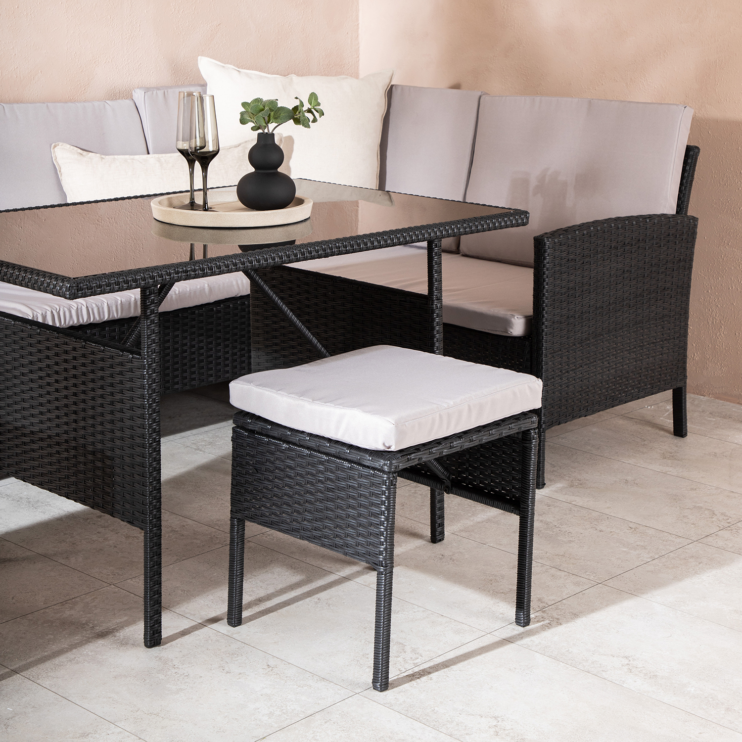 Loungegrupp Venture Home Knock Utomhus