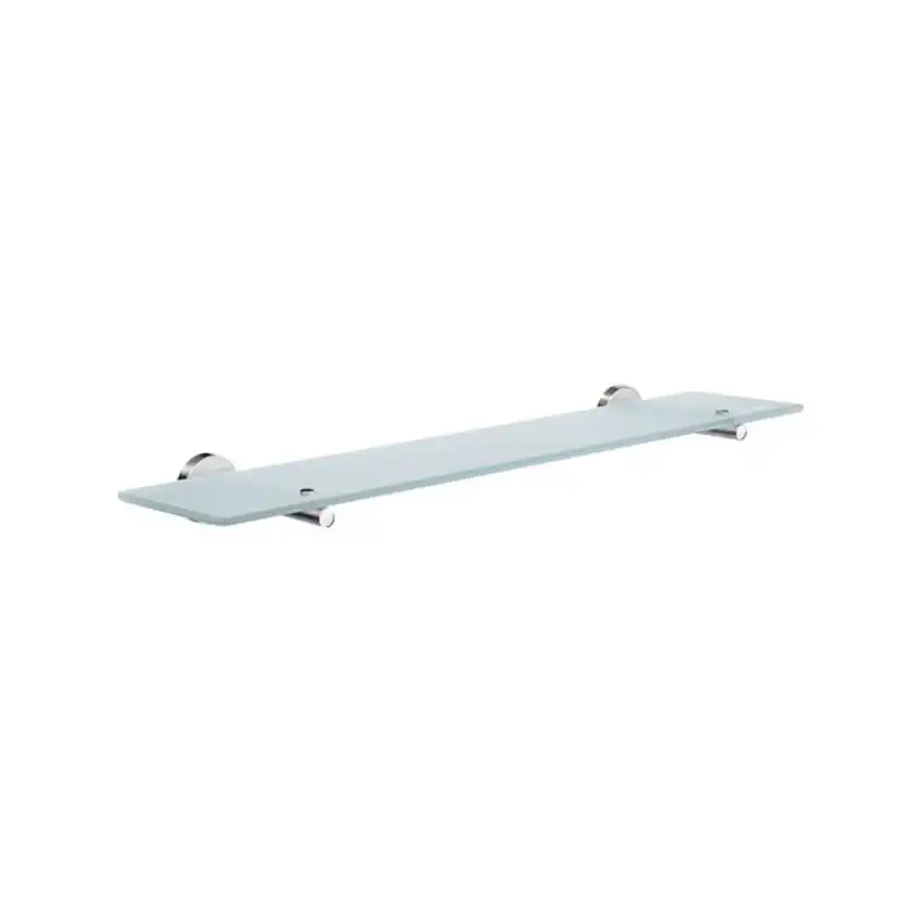 Badrumshylla Smedbo Home HK347 Krom/Frostat Glas