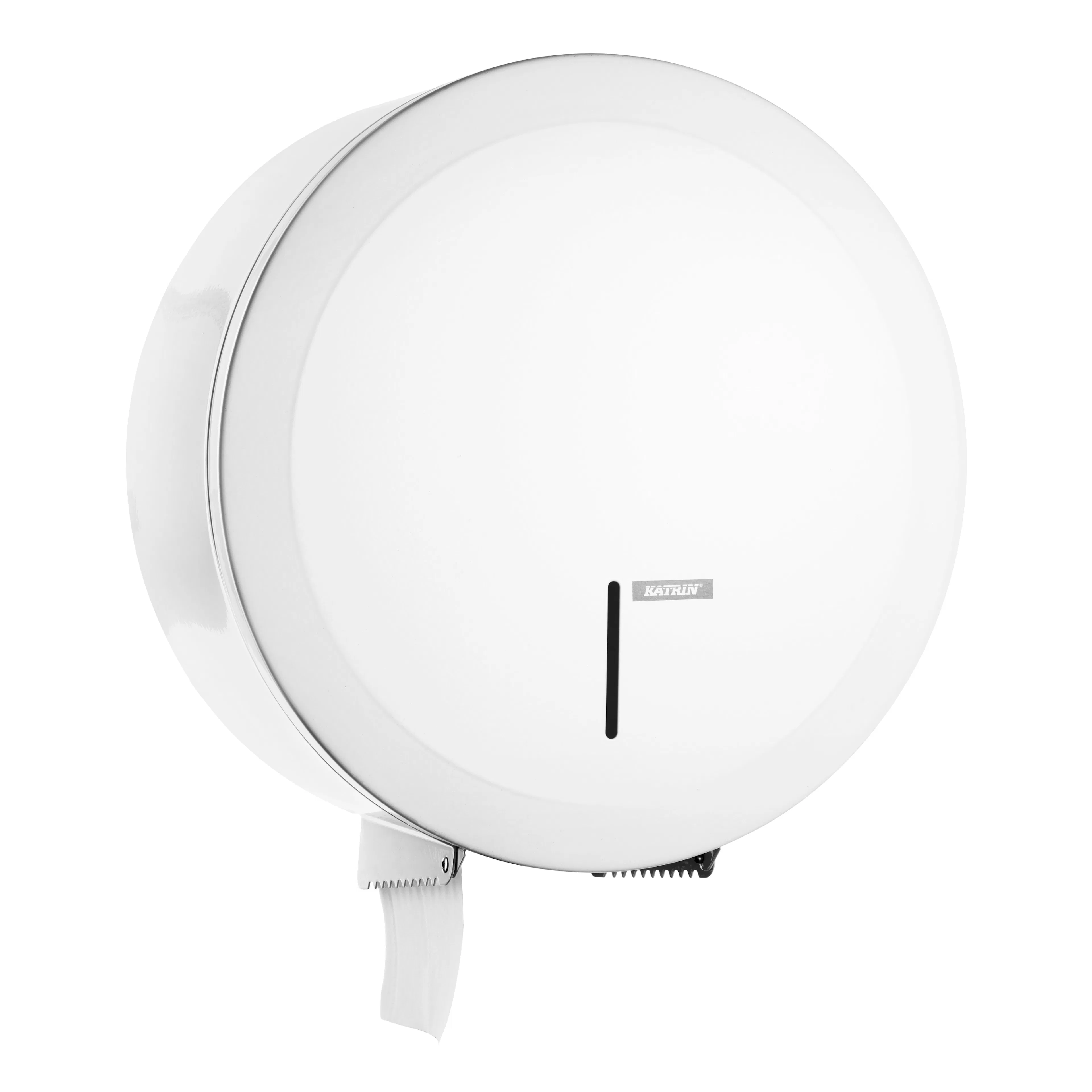 TOALETTPAPPERSHÅLL.GIGANTBOX KATRIN L 997016 VIT MET. M/L