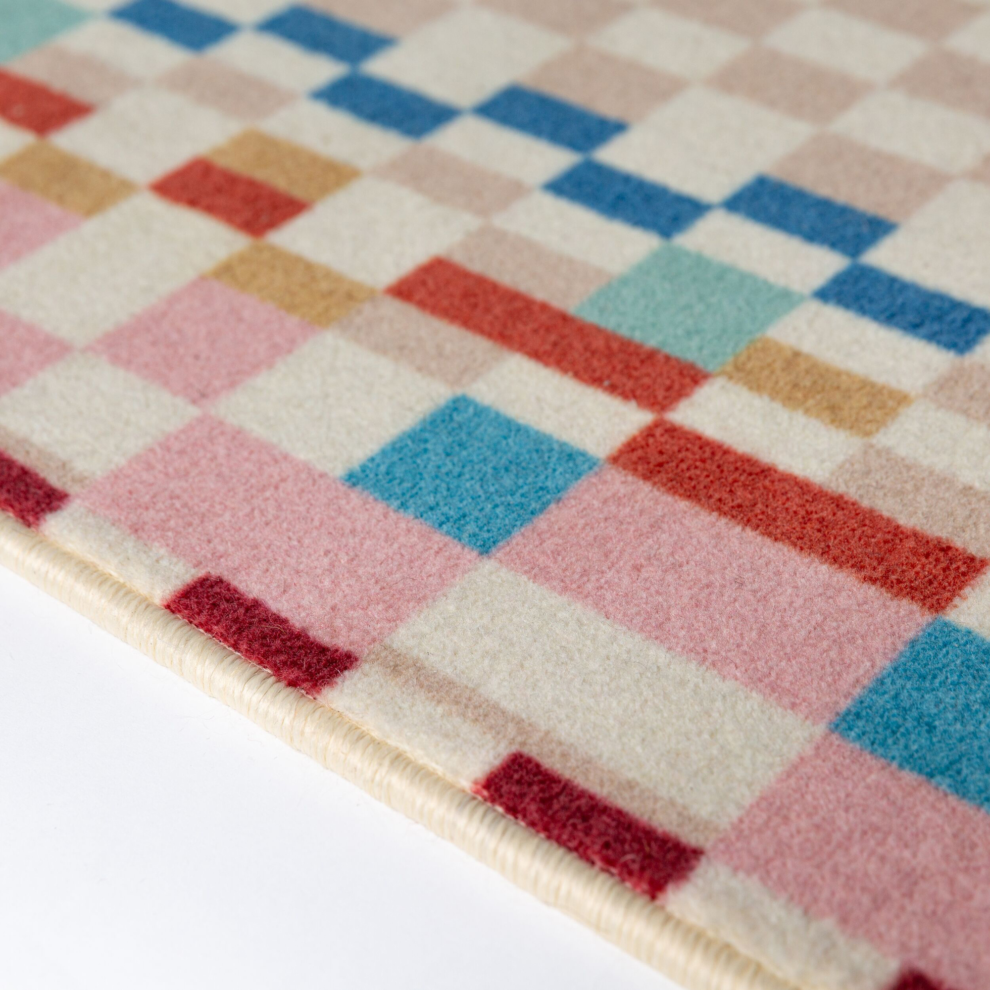 Gångmatta Flair Rugs Checkered Border