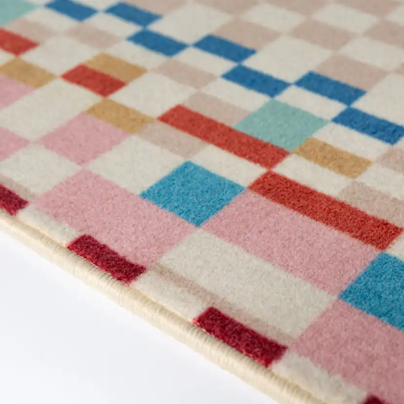 Gångmatta Flair Rugs Checkered Border
