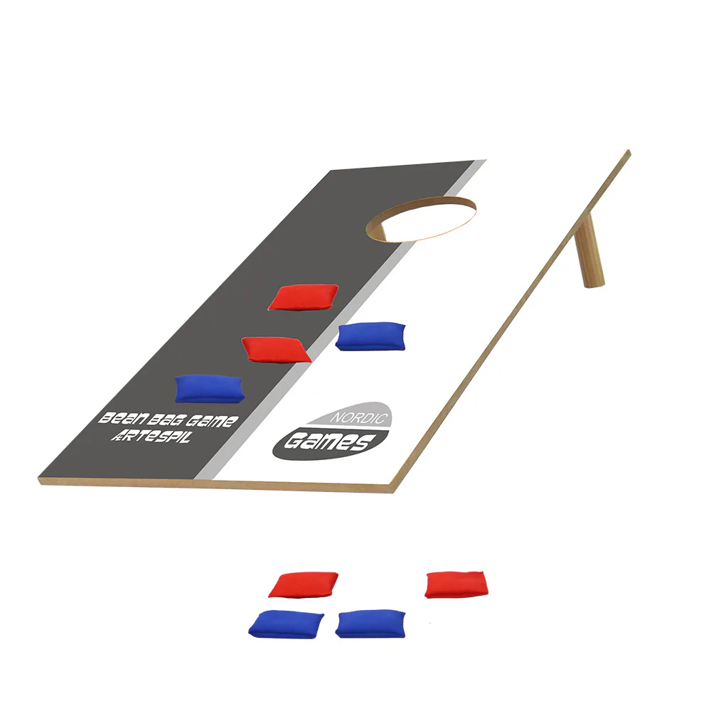 Utomhusspel Nordic Games Bean Bag, Vit/Svart Ärtpåse Spel