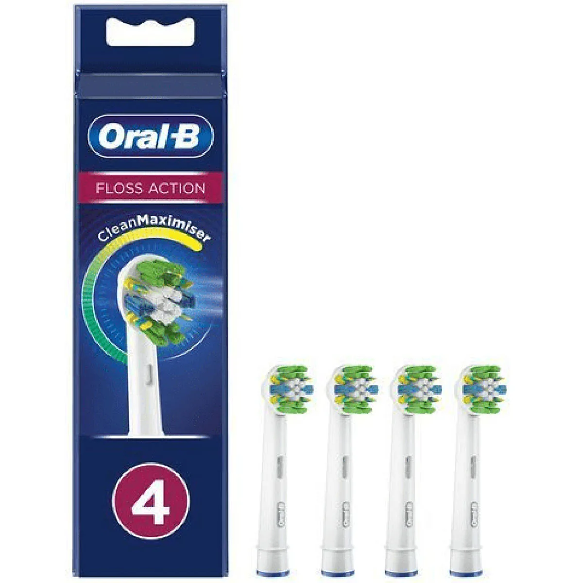 Borsthuvud Oral-B Floss Action 4 st