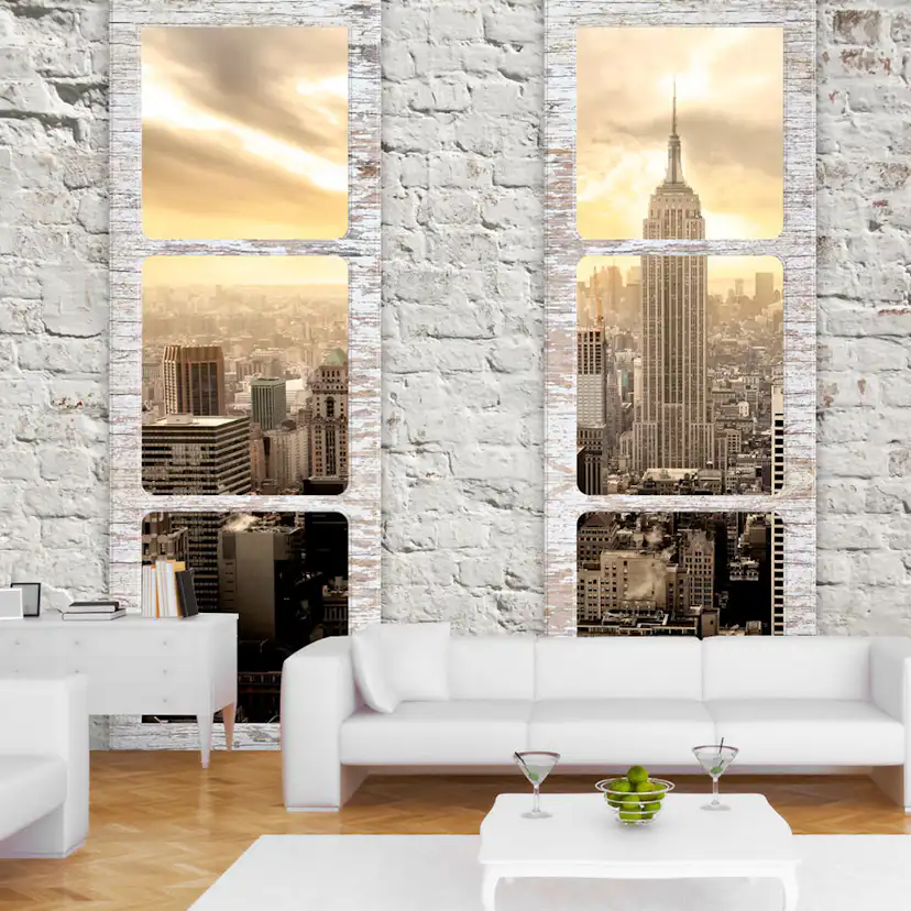 Fototapet Arkiio Självhäftande New York View From The Window