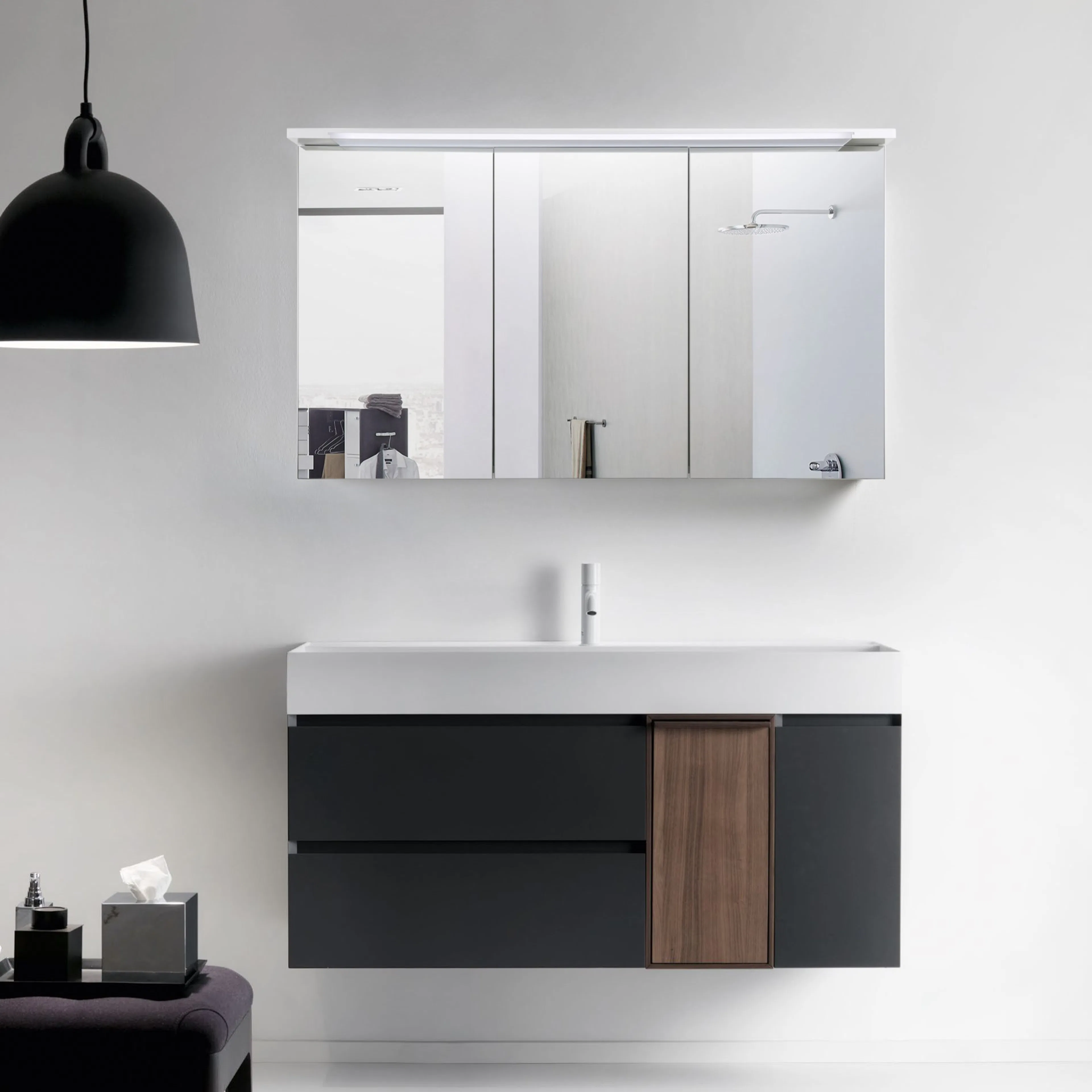 Spegelskåp Bathlife Glänsa 1200 Bredd: 1200 mm