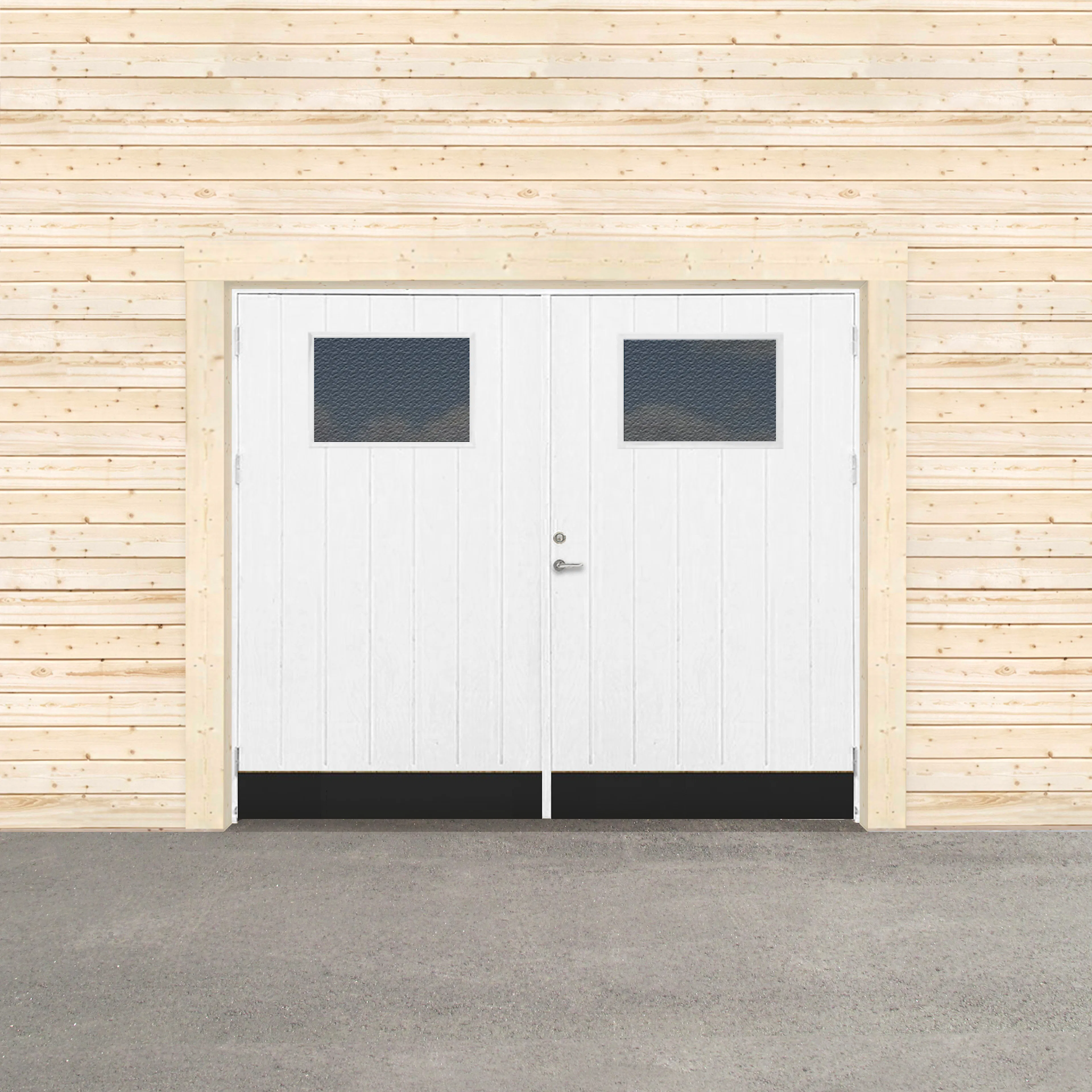 GARAGEPORT KALL COSTWOLD 240X200 H - GRUNDMÅLAD BxH: 240x200 cm