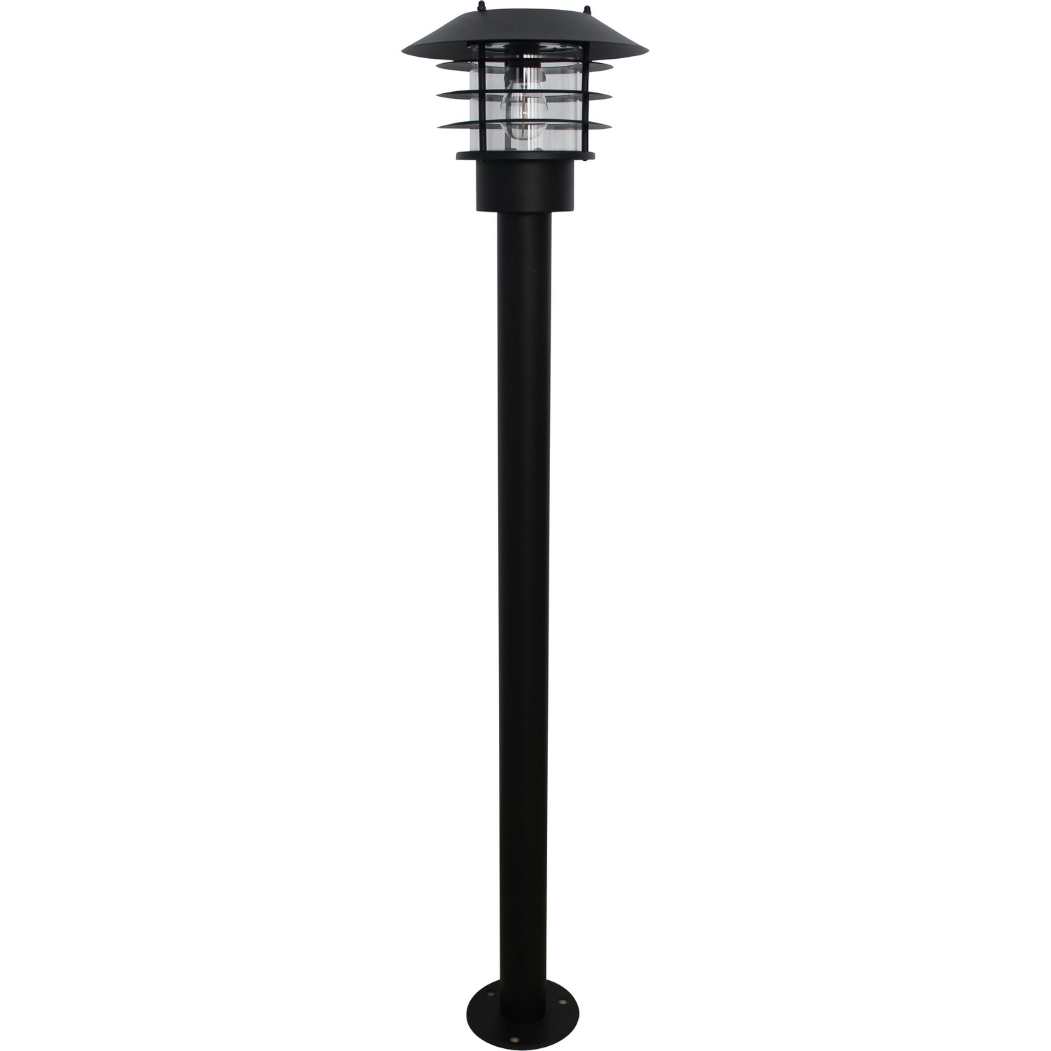 Solcellsarmatur Gelia Furuliden Pollare 1 m 3,7V 1200 Mah