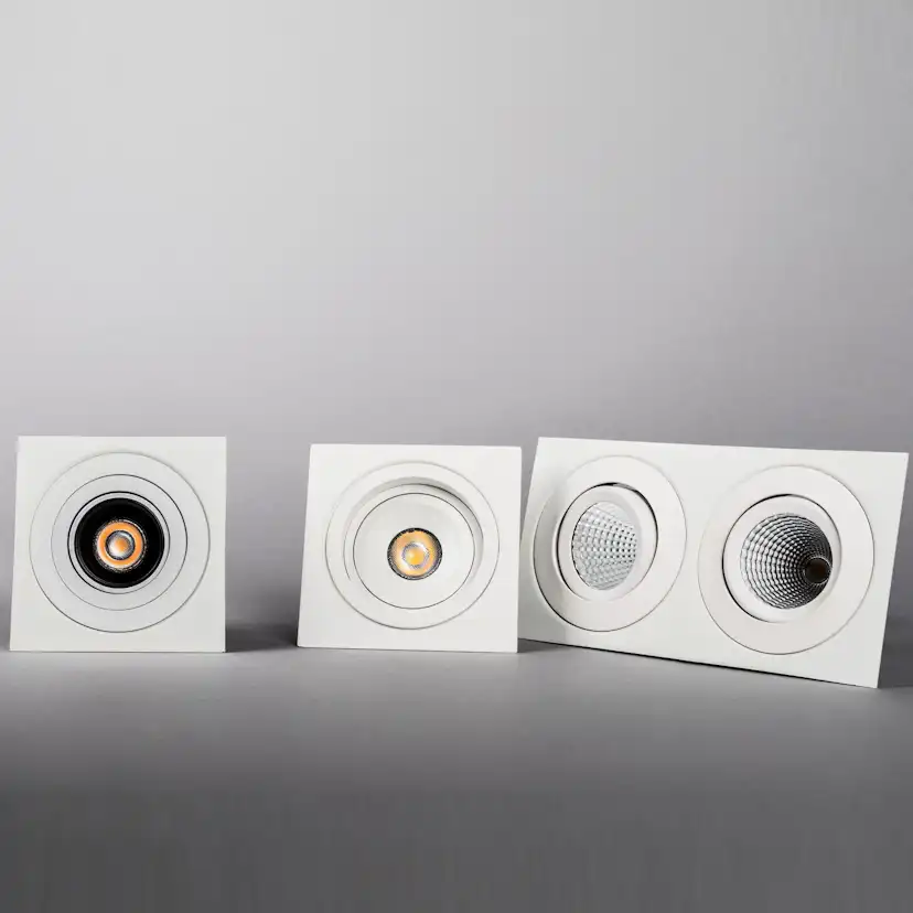 Dekorram Hide-a-lite I/II Ø85 Vit