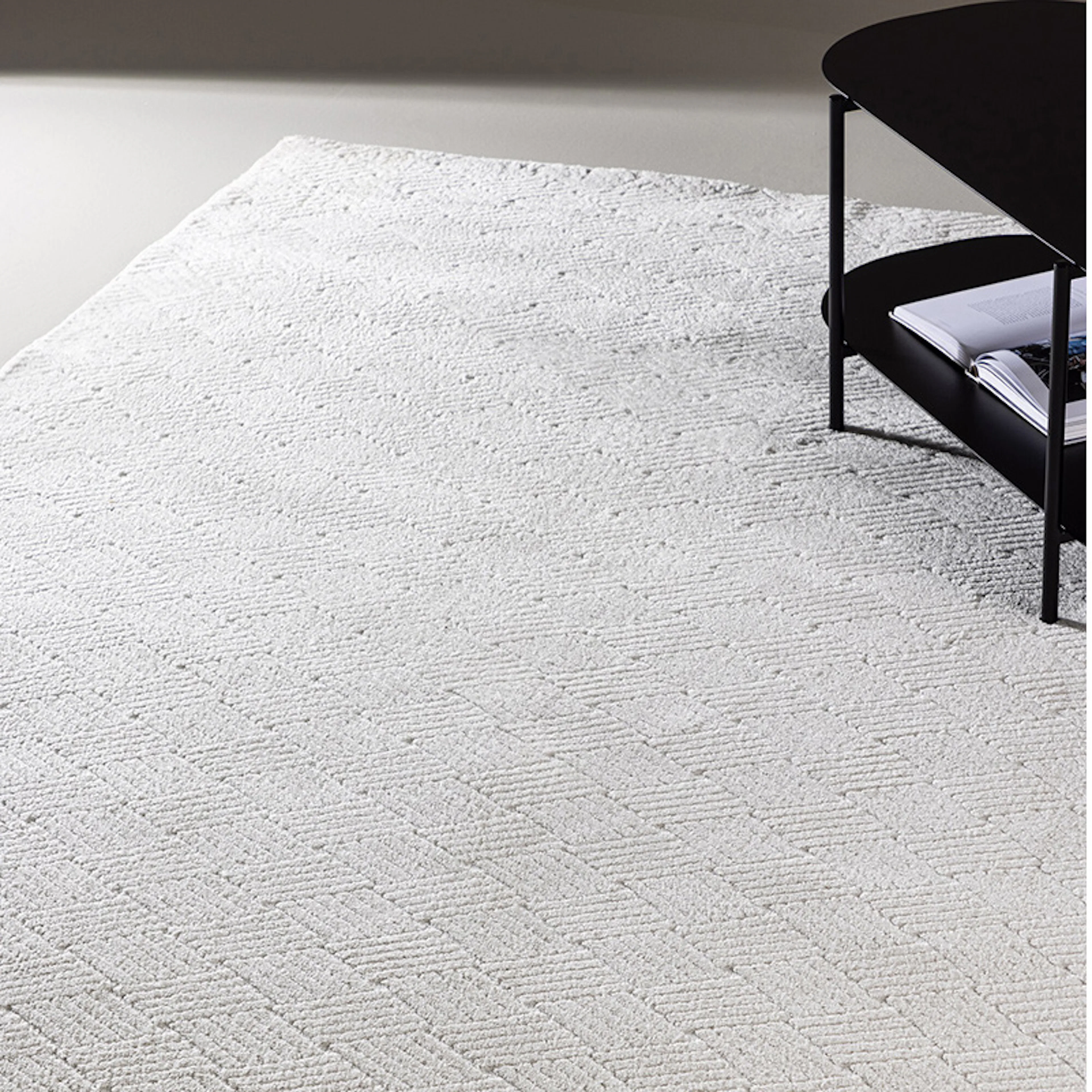 Todd 100 % polyester - 160*230-  -Rectangular-White Mått: 160x230 cm