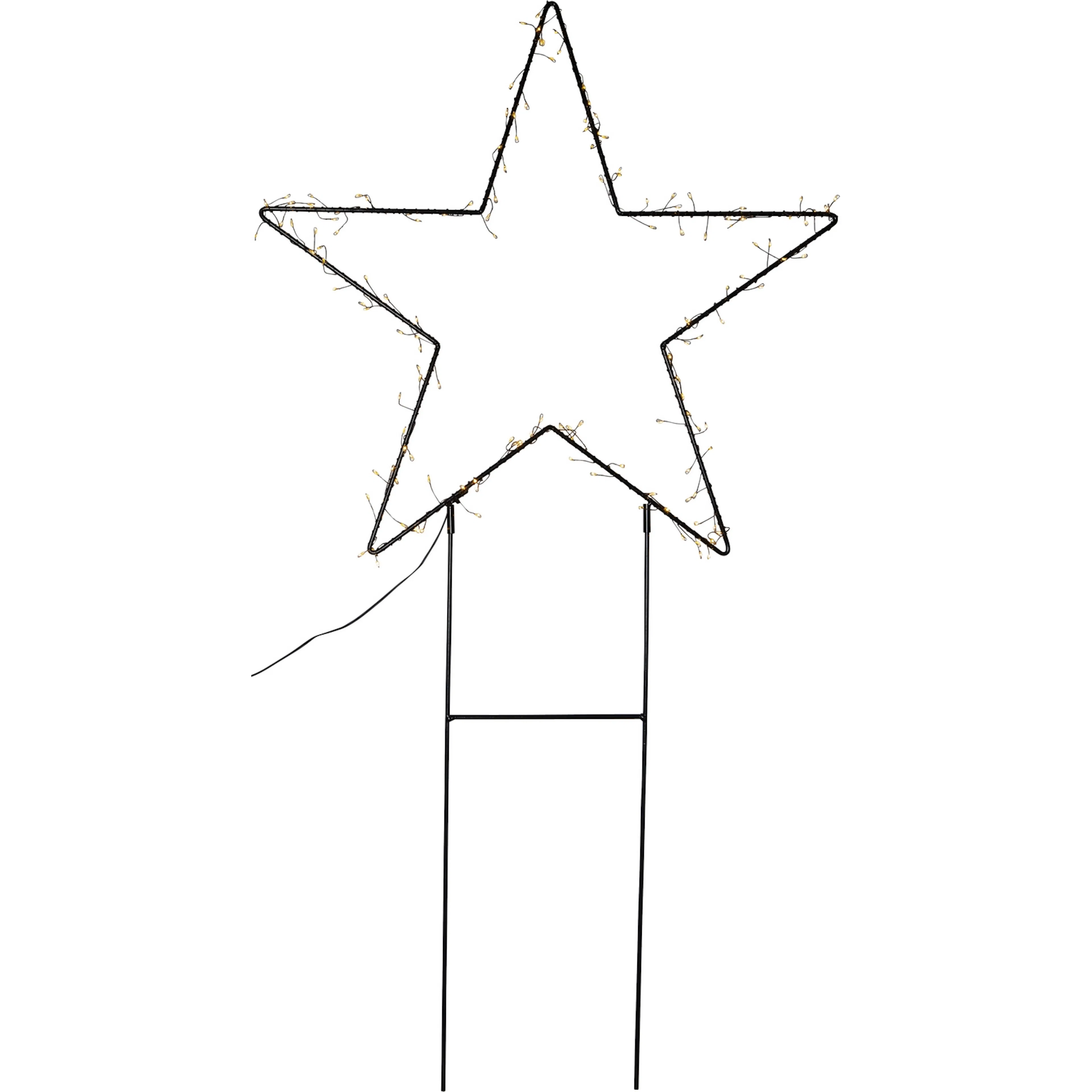 Metal Garden Star 60 cm, LV, outdoor Höjd: 1150 mm