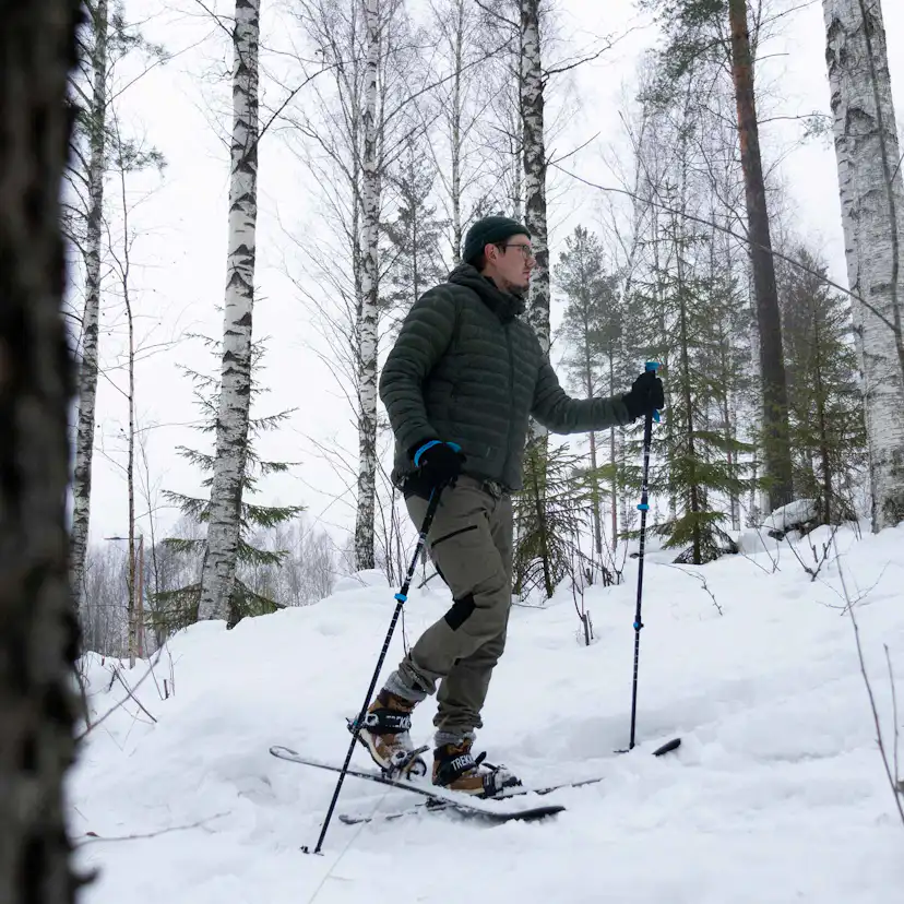 Turskidor Trekker 130 cm Med Bindningar