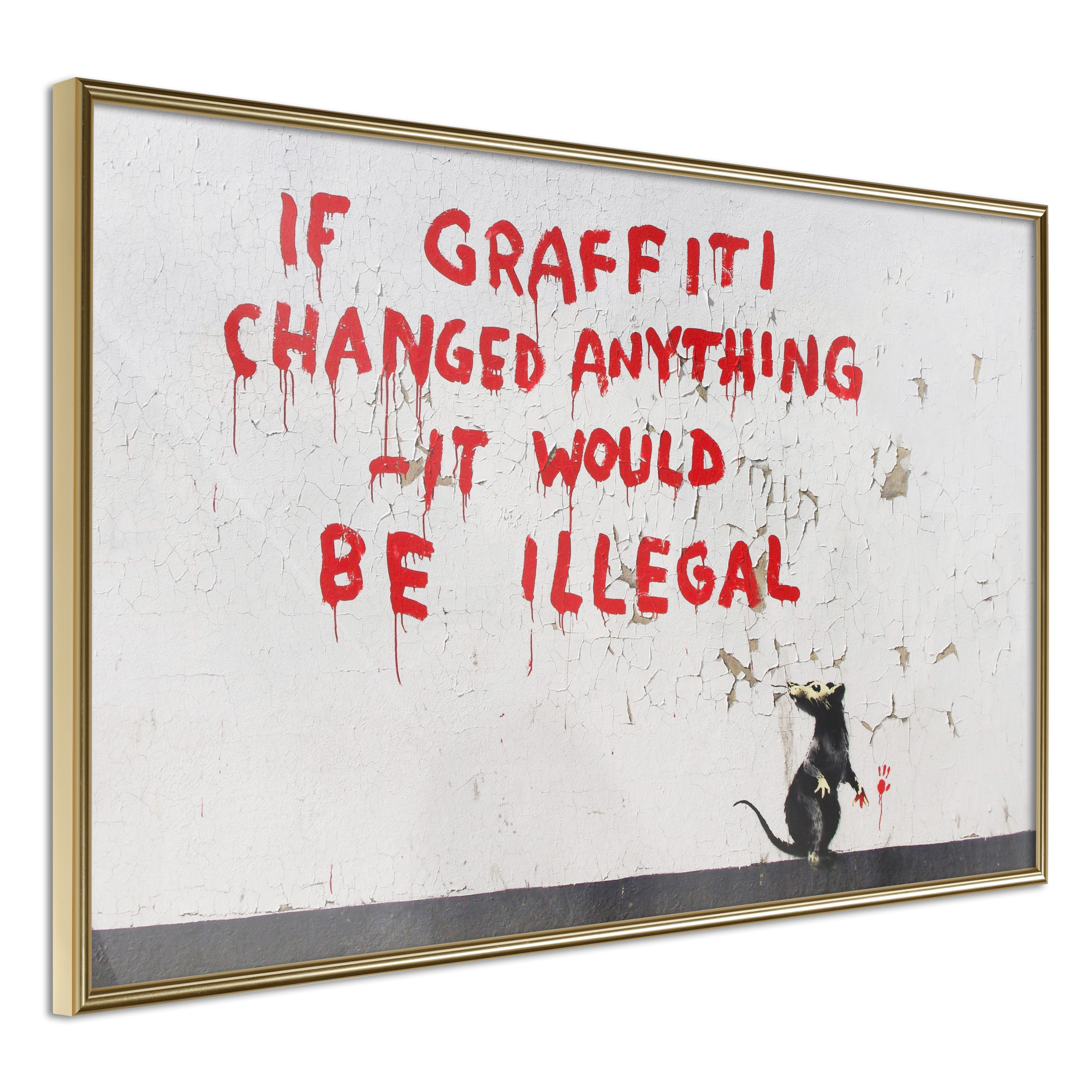 Poster Artgeist Affisch Quotes Graffiti