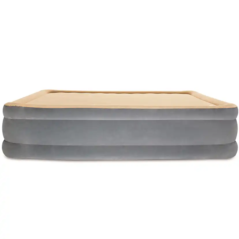 Uppblåsbar Dubbelsäng Bestway Hög Inbyggd Pump Tritech Queen Airbed 2 Personer