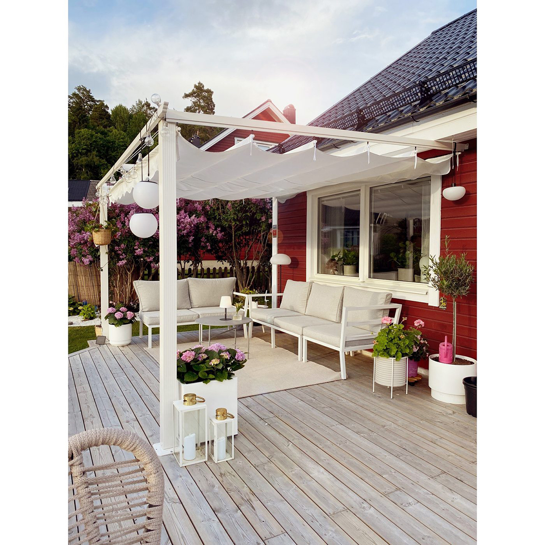 Pergola Jabo Vägg