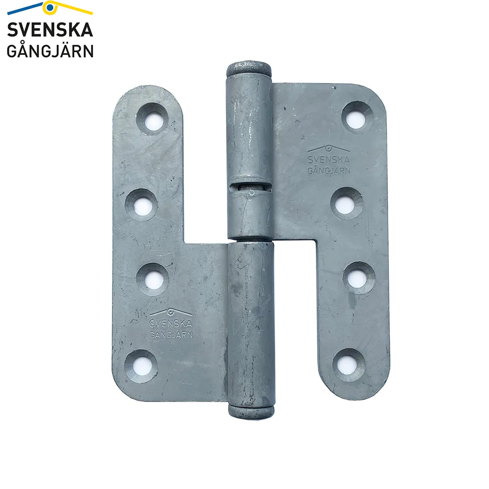 Gångjärn 3228-110 Hö varmförz 100 st/frp Höger, Varmförzinkat, Standard knopp