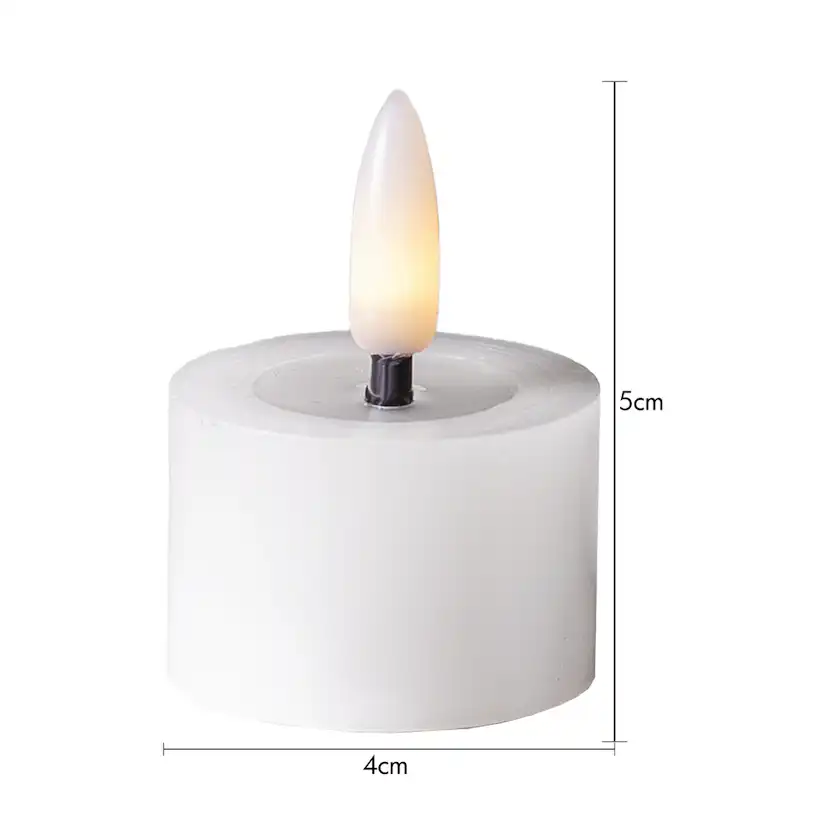 LED-Värmeljus Star Trading Flamme Flow 4x5 cm 2-pack