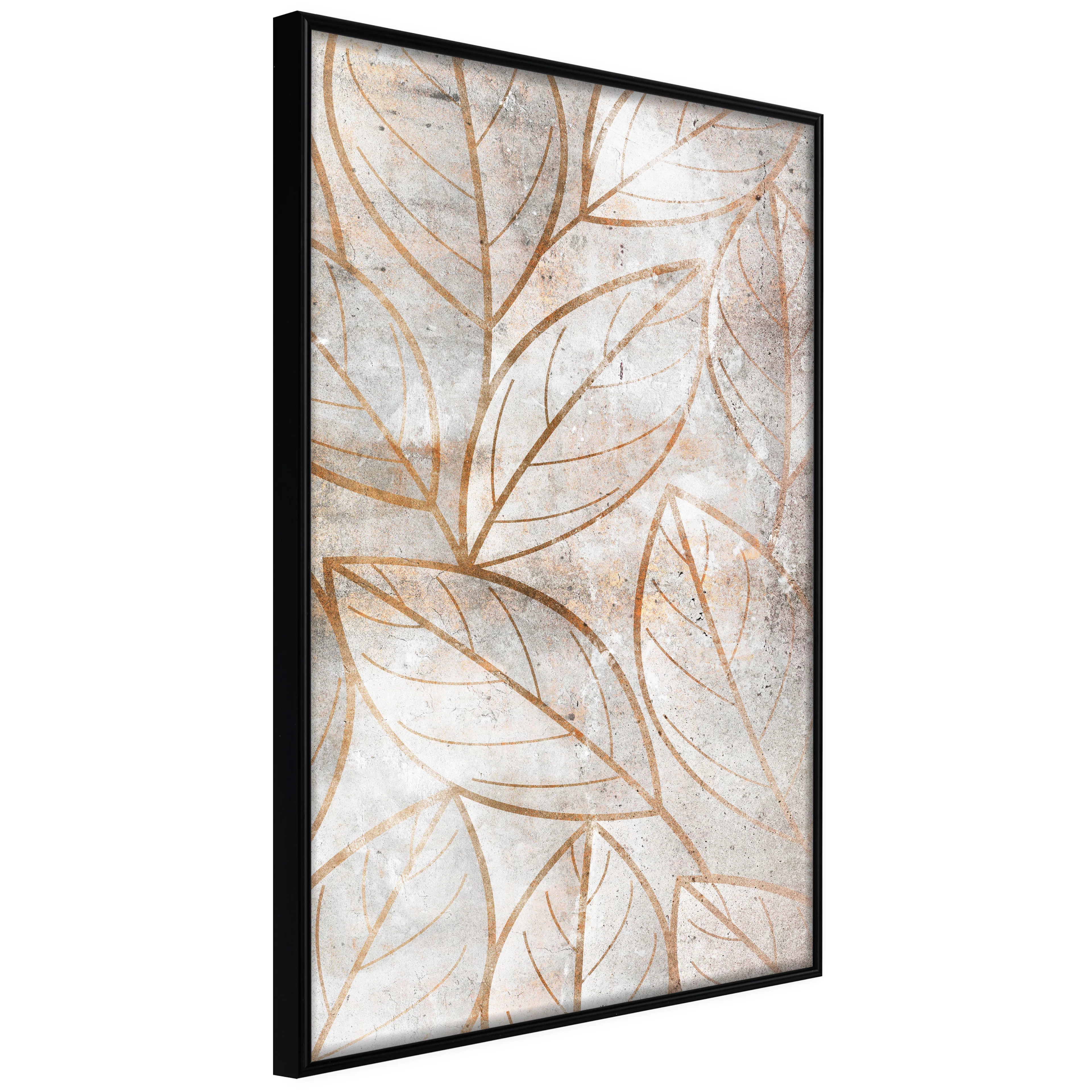 Affisch - Wind Recording [Poster] 30x45 Svart ram, 30x45 cm