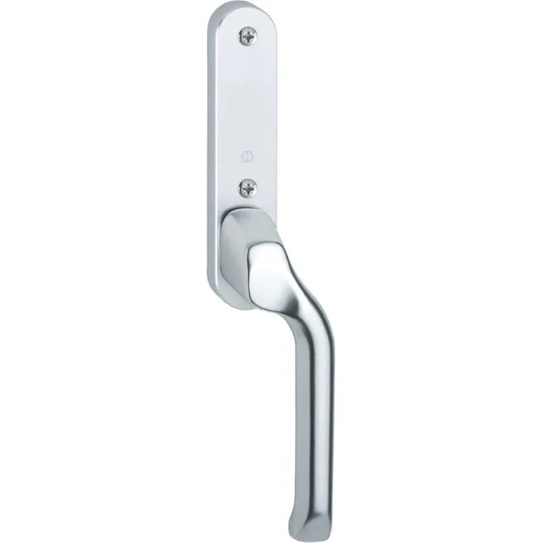 Altandörrshandtag HOPPE London 350KL Alu F1 8/67 mm (F1 Alu silver), Höger (påspack)