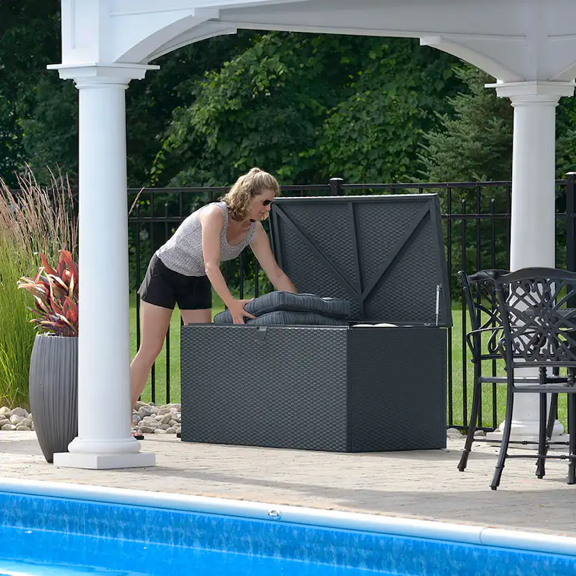 Dynbox gop DeckBox 500 Antracit Stål