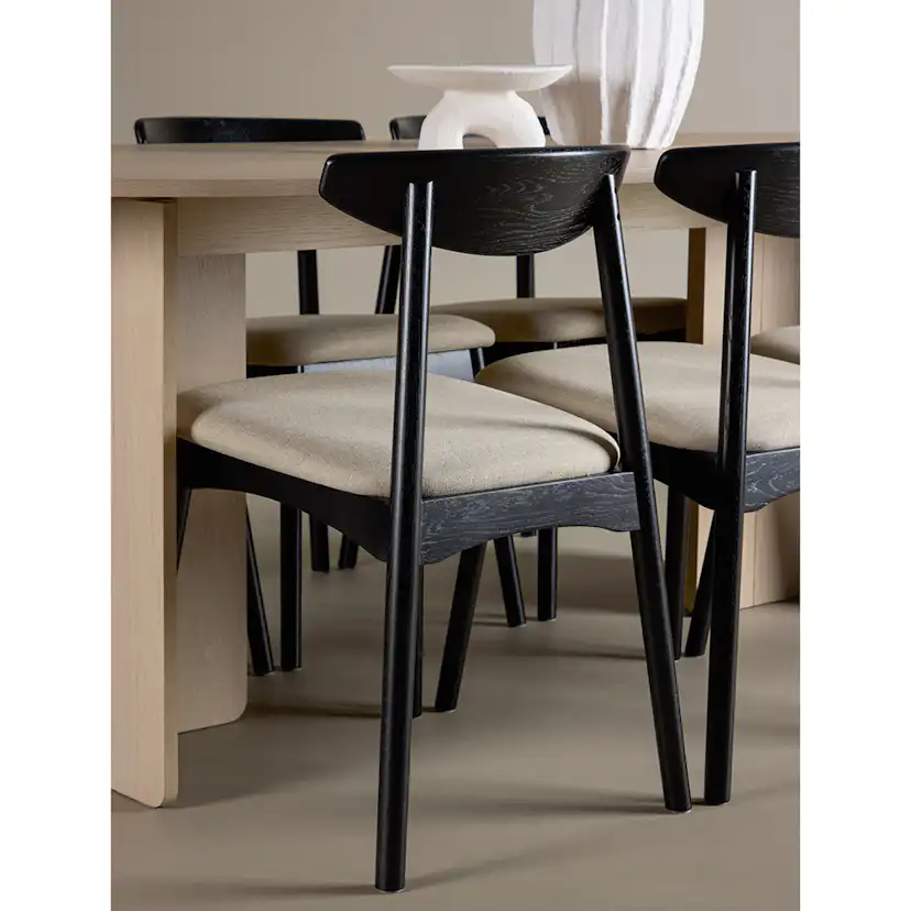 Matgrupp Venture Home Tyresö 220x100 cm med 6 Ven Stolar