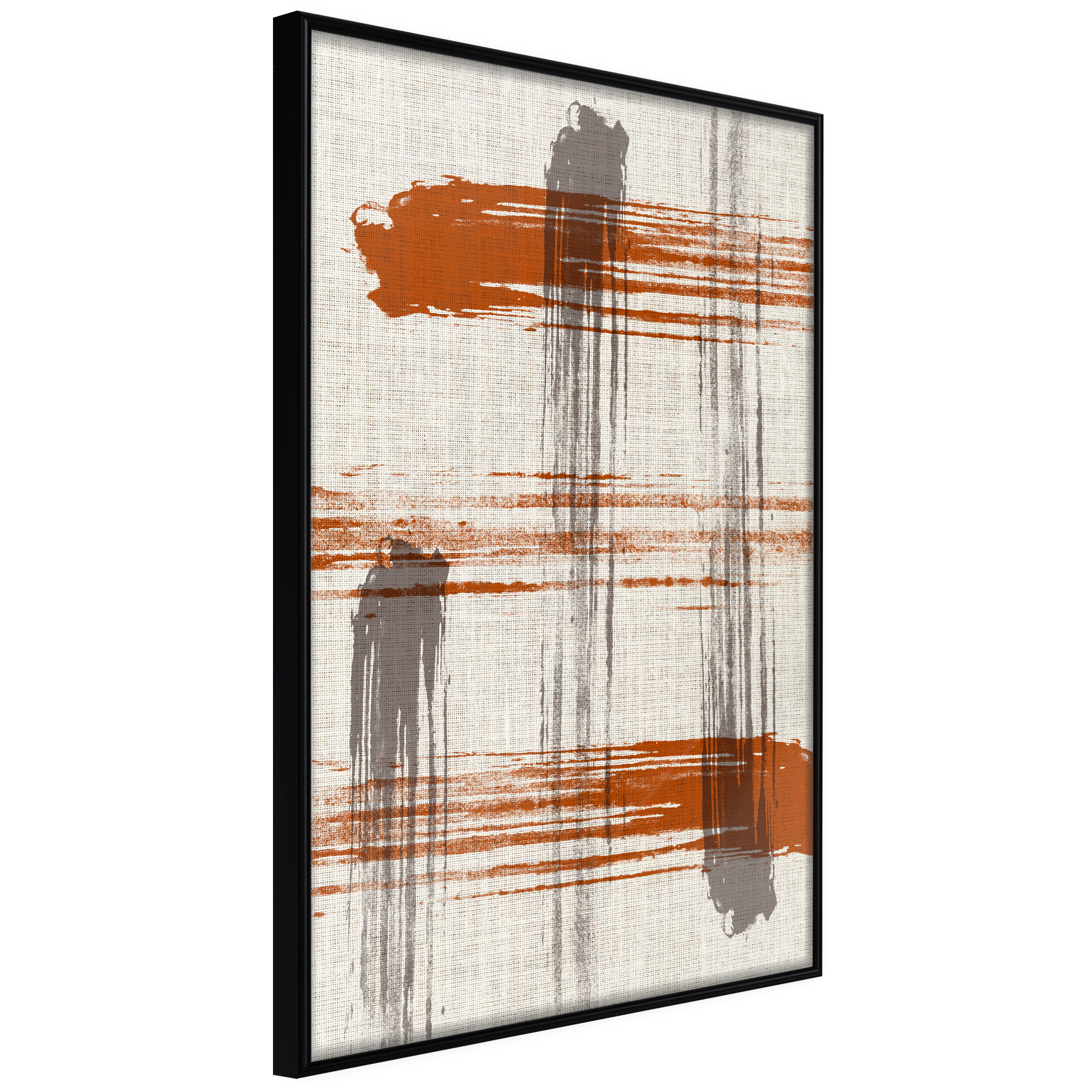 Affisch - Abstract Game [Poster] 20x30 Svart ram, 20x30 cm