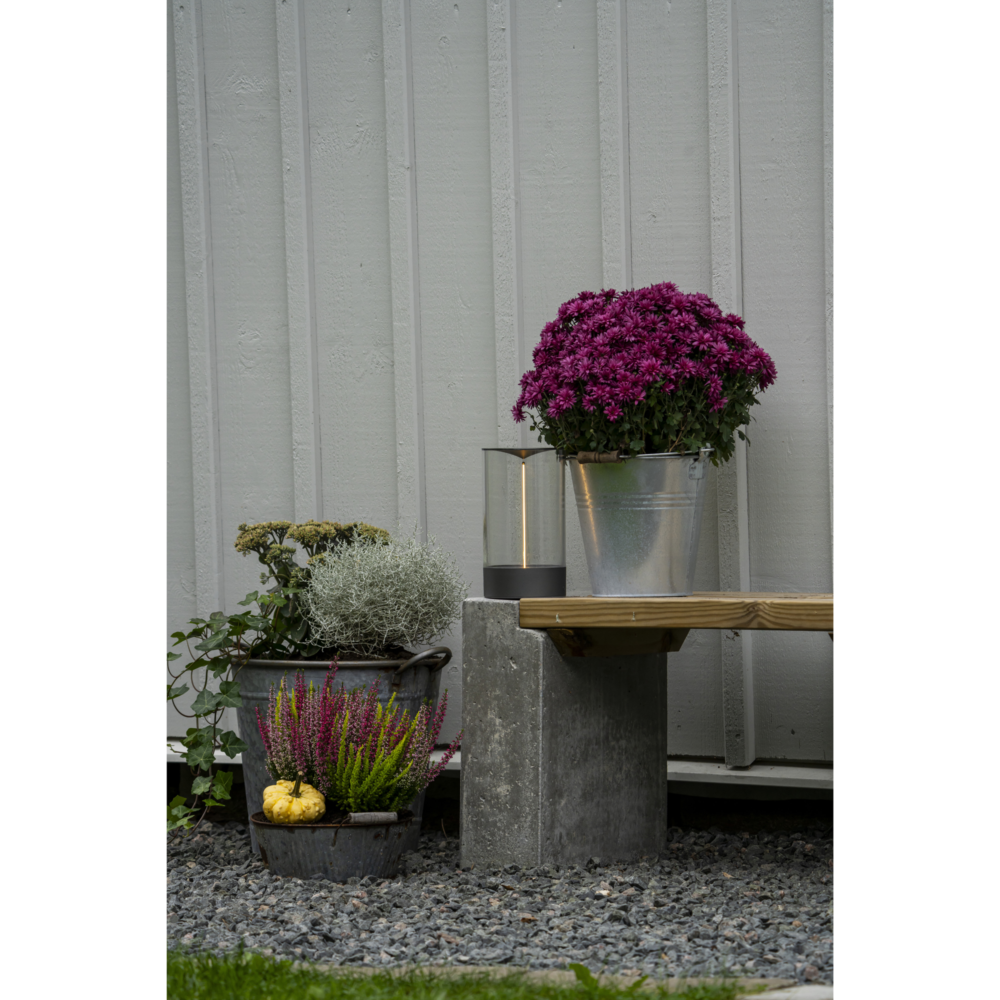 Bordslampa Gnosjö Konstsmide Edison M USB Portabel