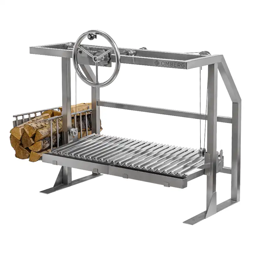 Asadogrill Omberg Asado Gaucho 1000 Inbyggnad