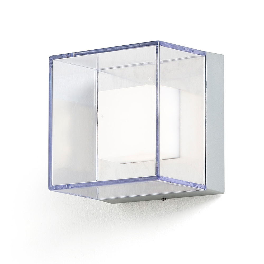Vägglykta Gnosjö Konstsmide Sanremo 6W High Power LED Alu