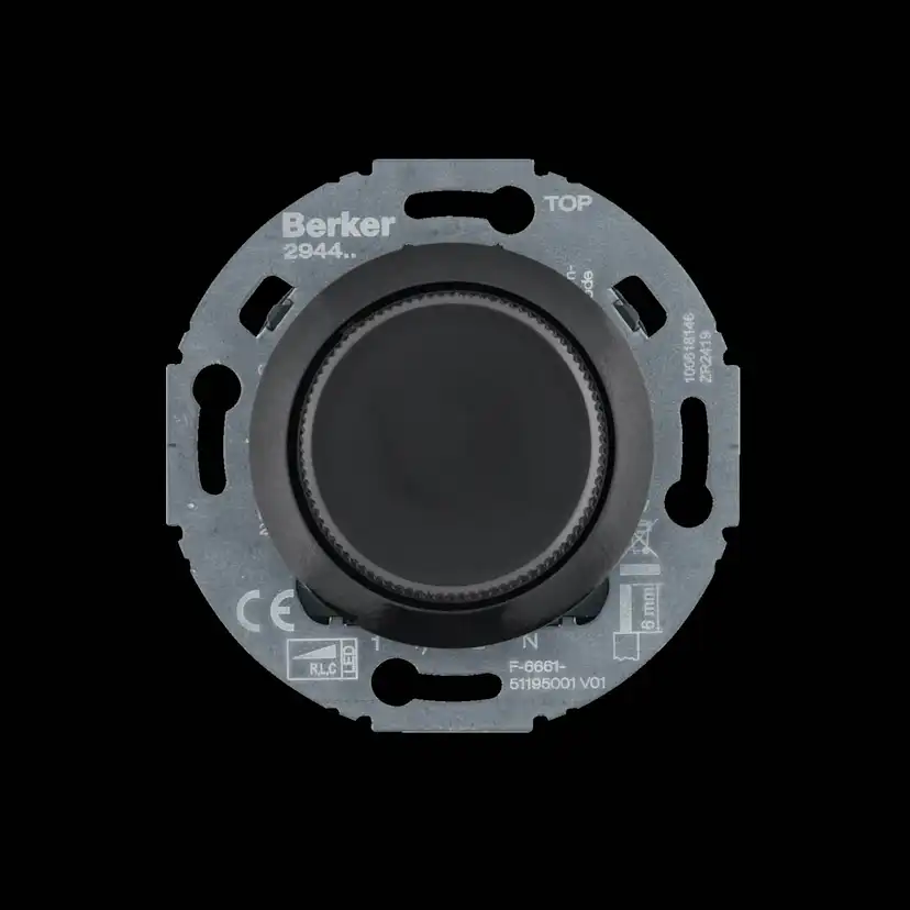 Vriddimmer Hager Universal R, C LED 3-100 W Insats med Klor Serie 1930