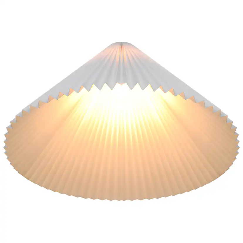 Lampskärm Nordlux Belloy 65 Plisserad