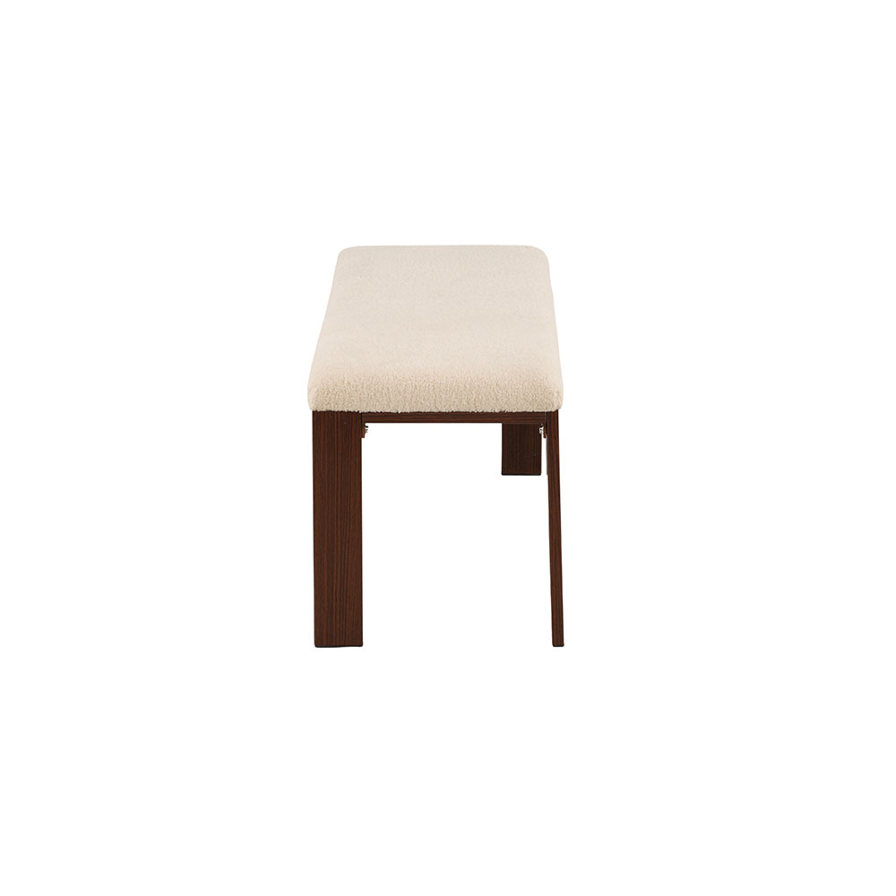 Sittbänk Venture Home Chester Off White Rektangulär Bänk 120cm