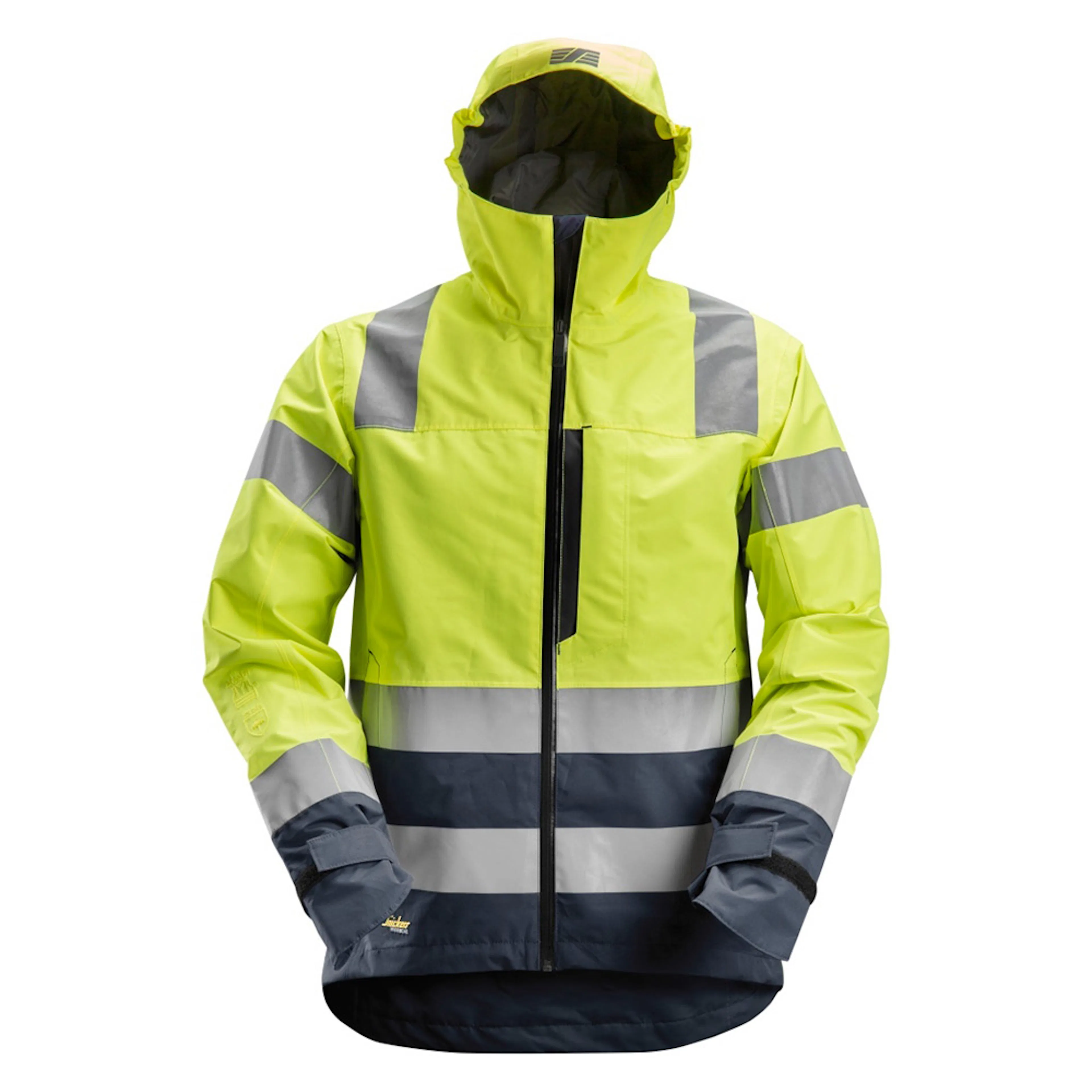 High Visibility Yellow - Navy