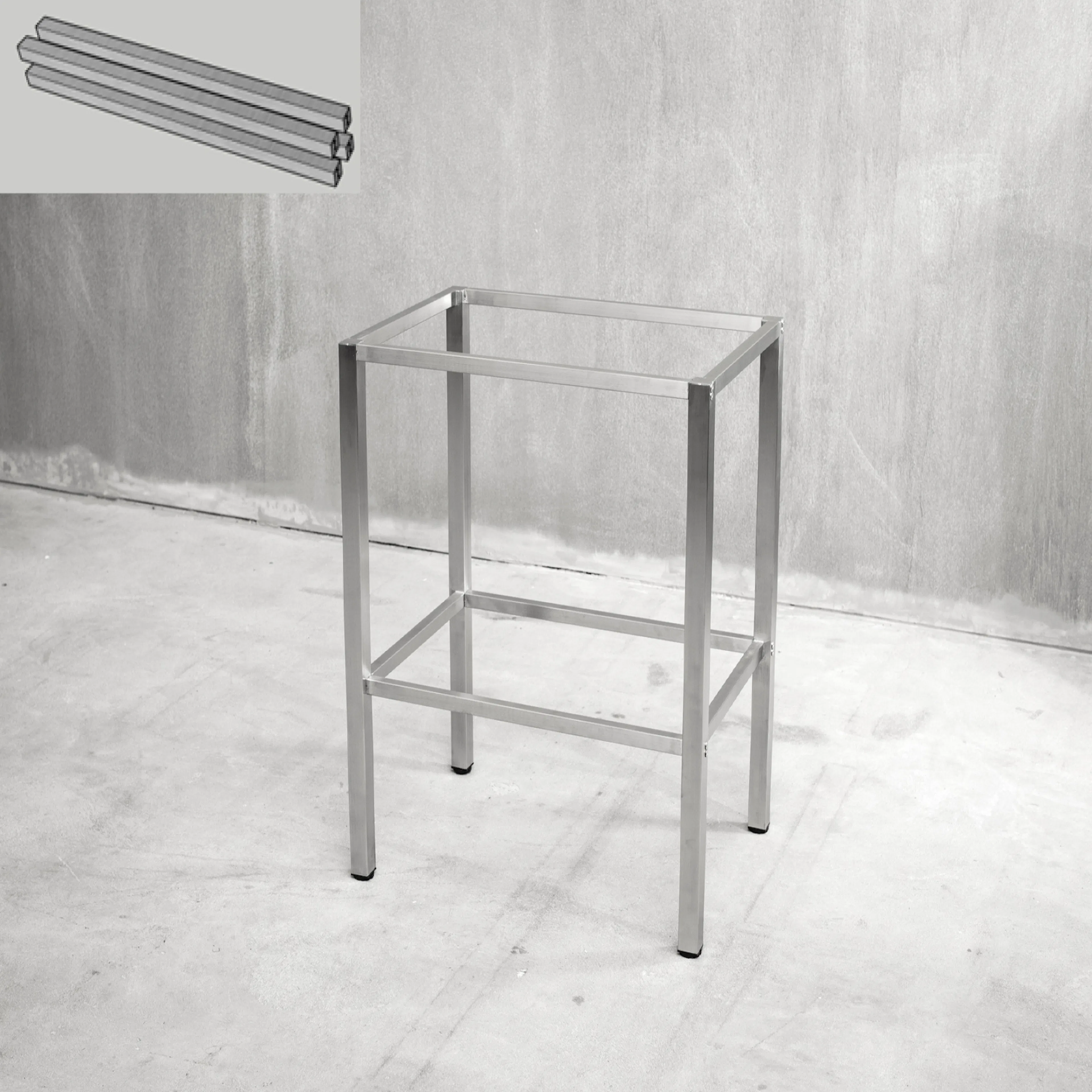 Rör Vilan Stainless Rostfria Rör till Stativ