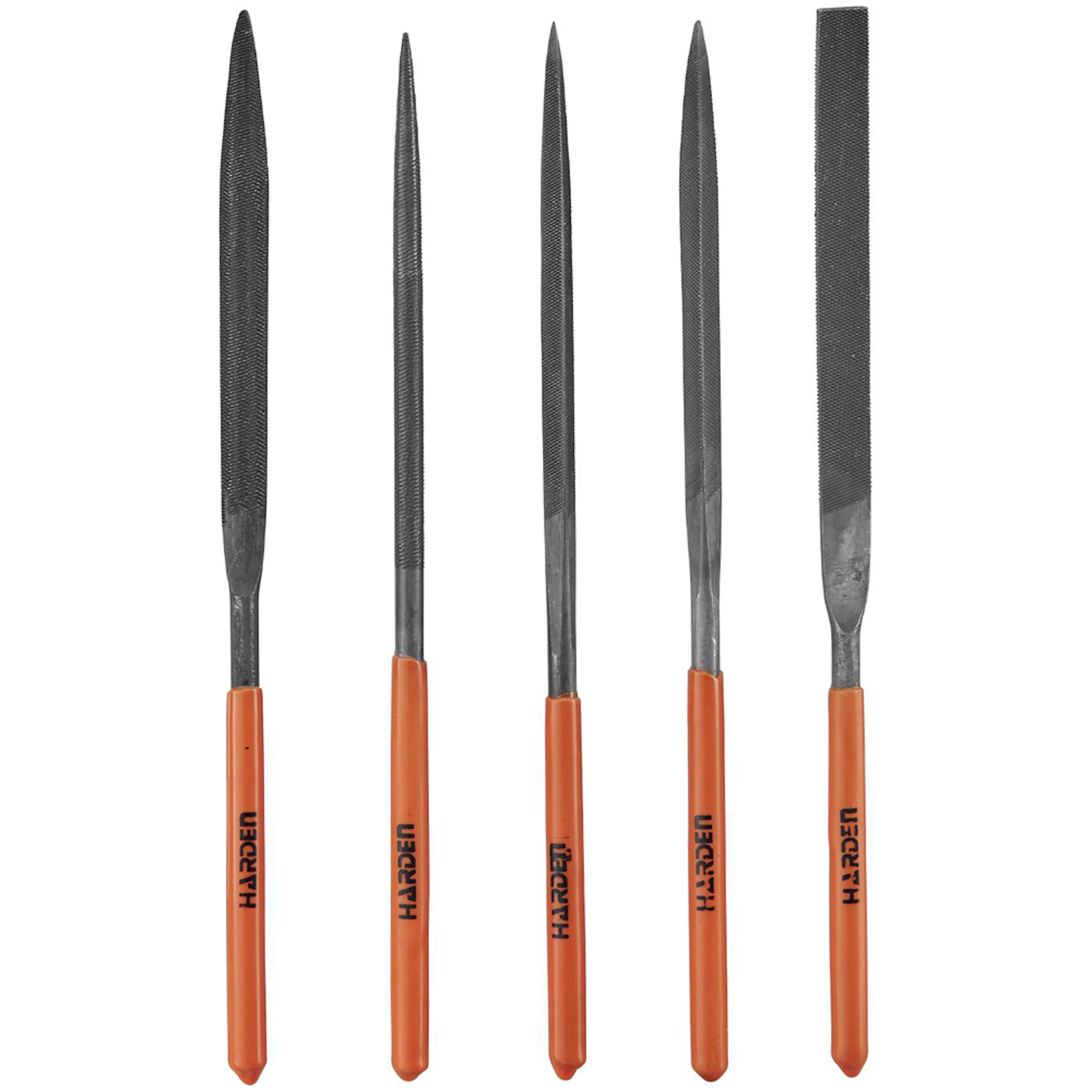 Nålfilsats Harden 10-delar