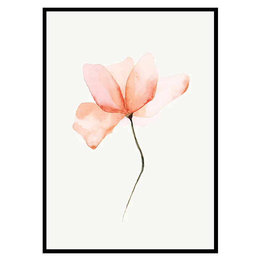 Poster Gallerix Watercolor Flower