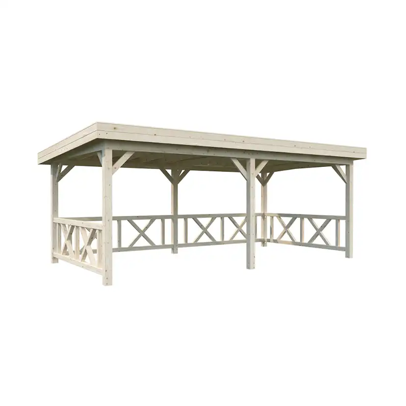 Lenna 16,6 m2 Set 307 WTDIP Behandling: Impregnerad transparent