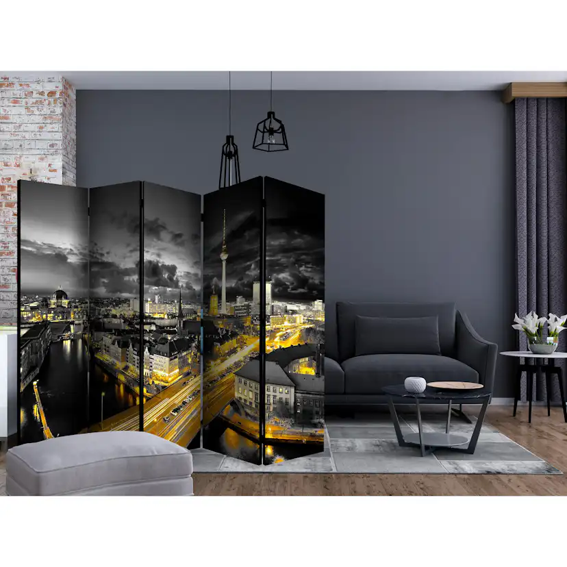 Rumsavdelare Arkiio Berlin at Night II 225x172 cm