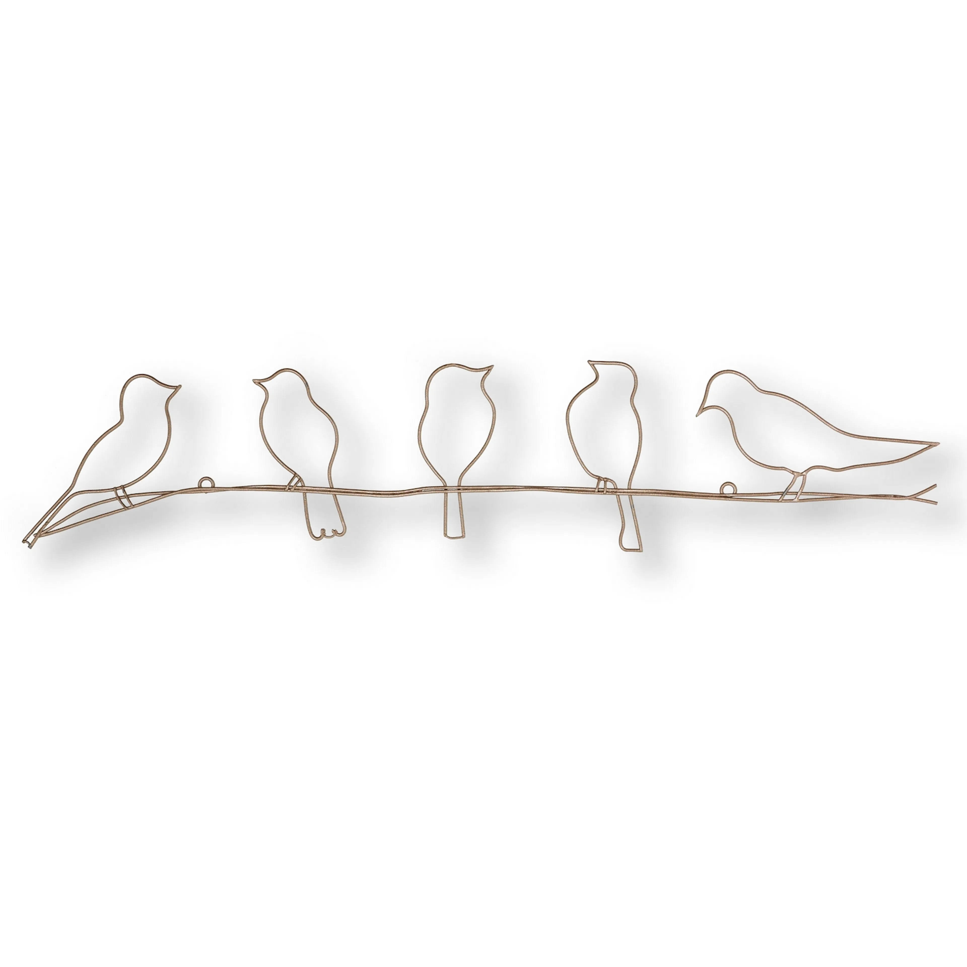 Metallkonst Art for the Home Fåglar