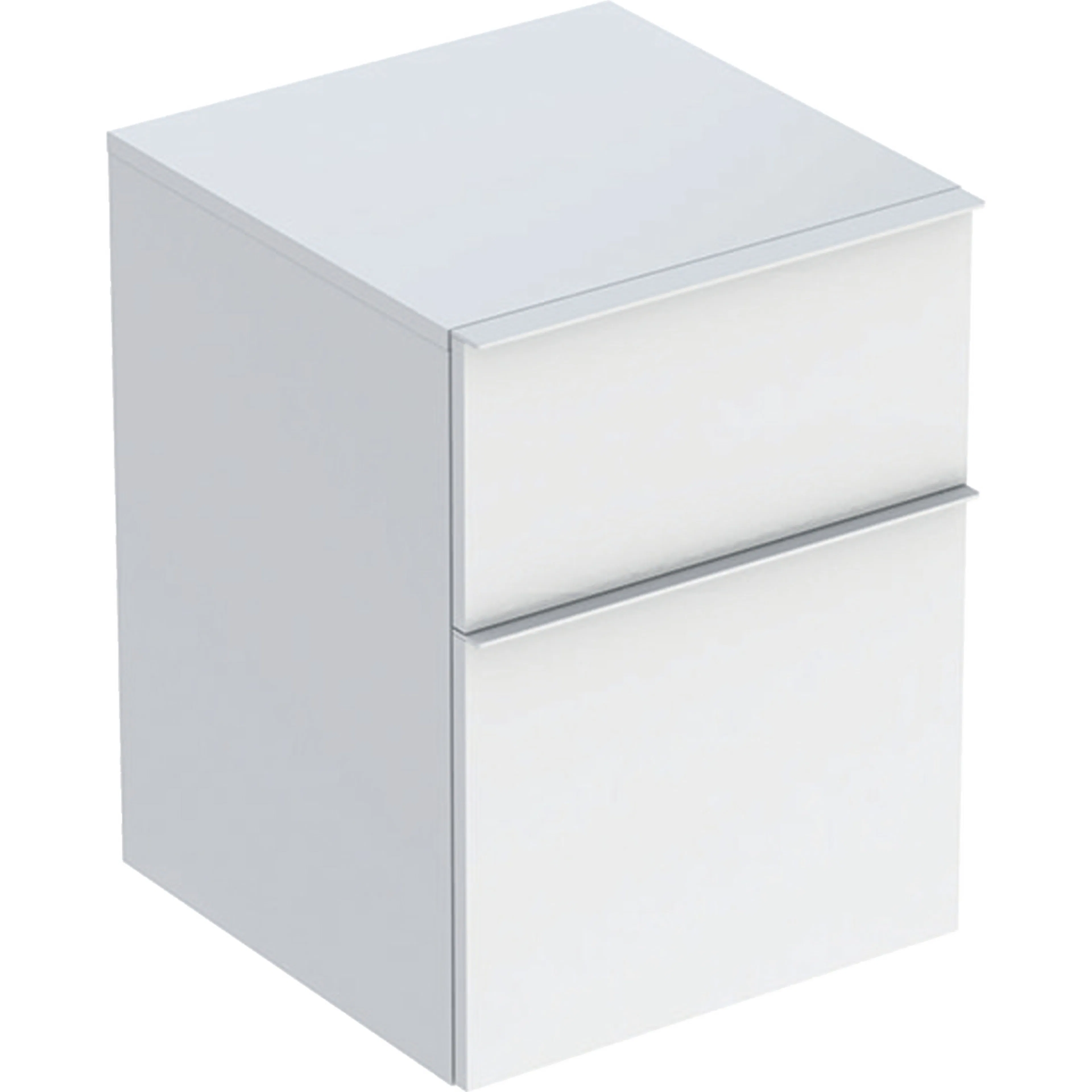 GEBERIT ICON SIDOSKÅP 2L B45 VIT LACKERAD HÖGBLANK/VIT MATT Vit/Vit matt