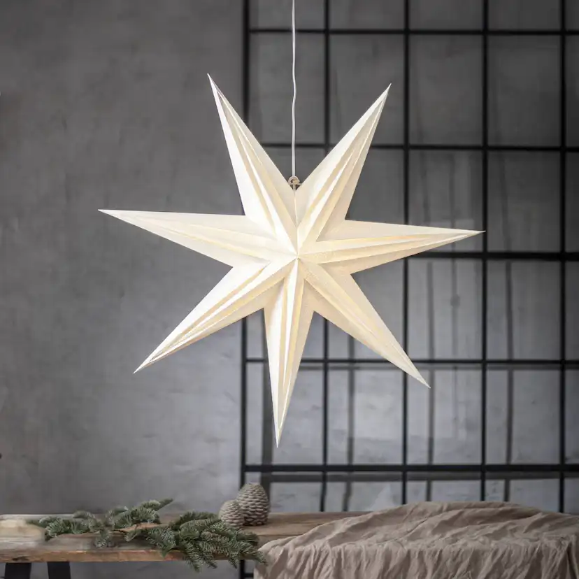 Adventsstjärna Star Trading Holly Papperstjärna