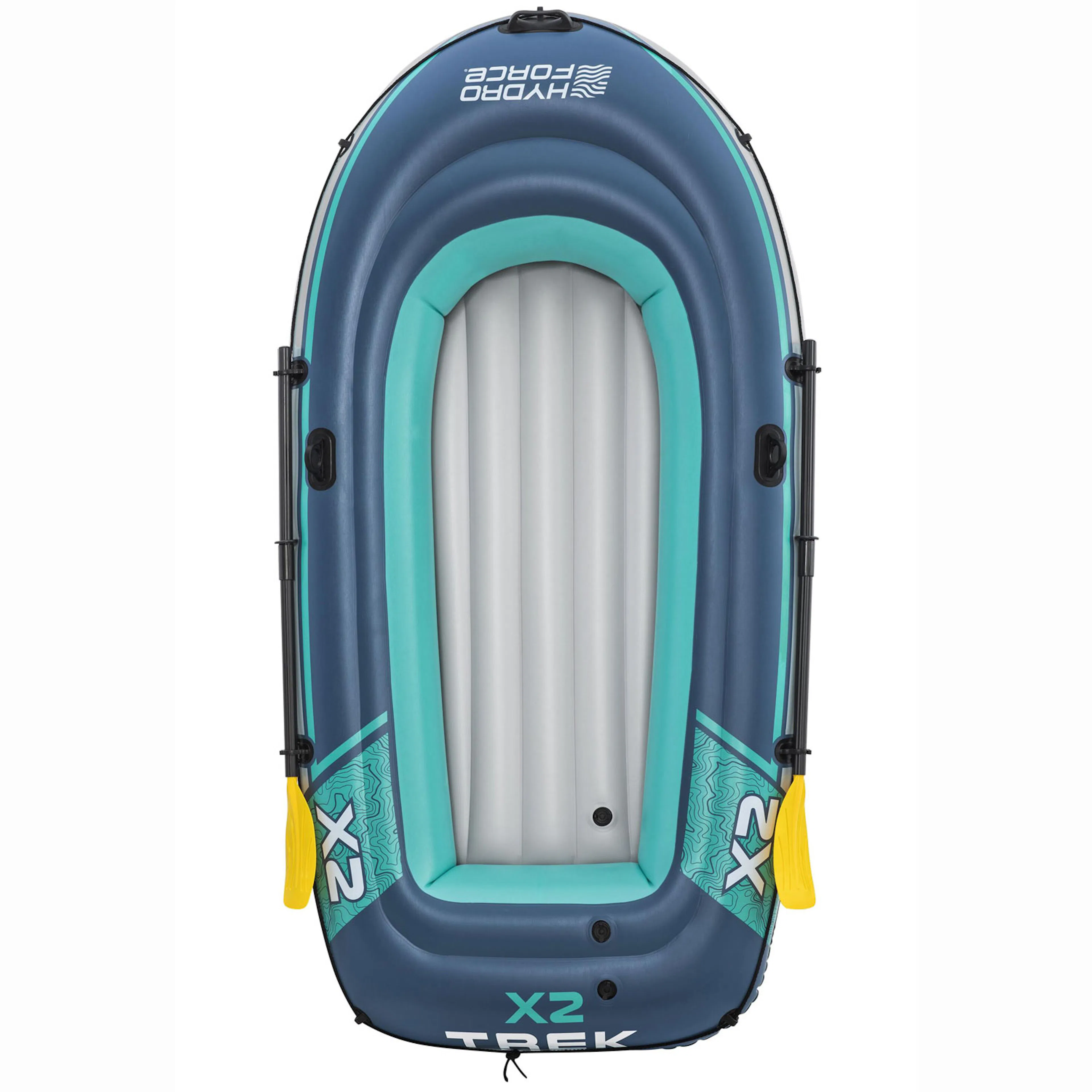 Gummibåt Bestway Hydro Force Treck X2 Set 232 x 118 cm