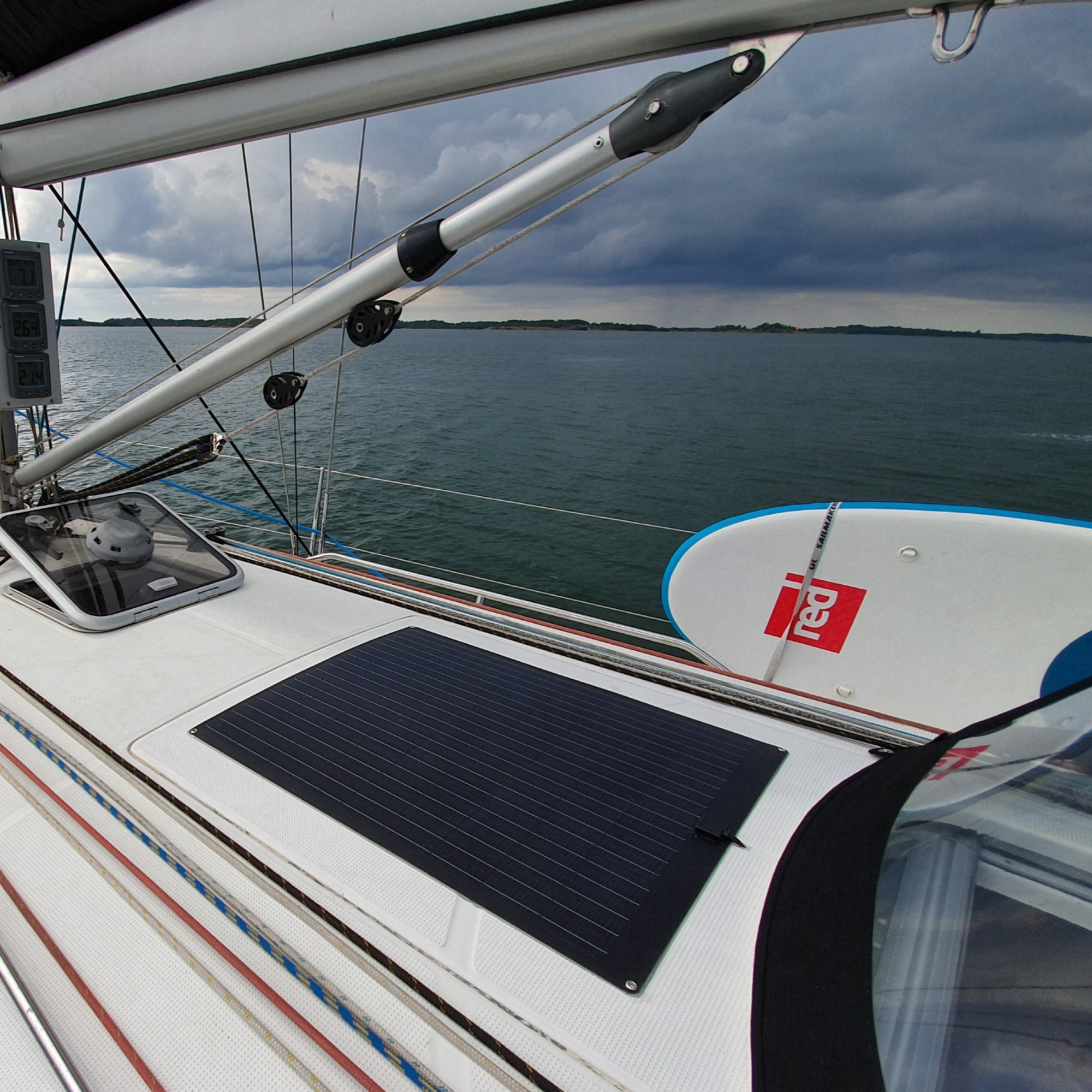 Flexibel Solpanel Sunwind Gotland 100W